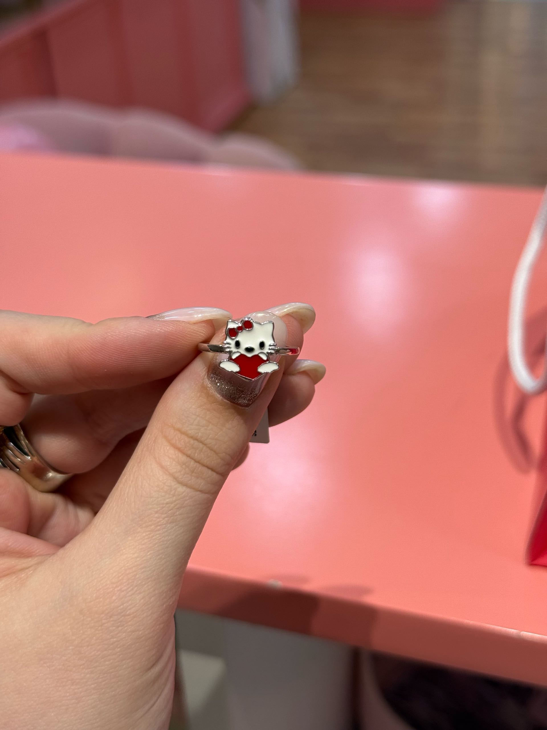 кольцо хелло китти / 16