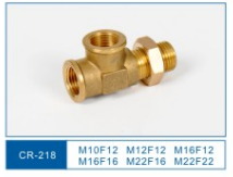 Резьбовой фитинг штуцер CR-218 M22F16