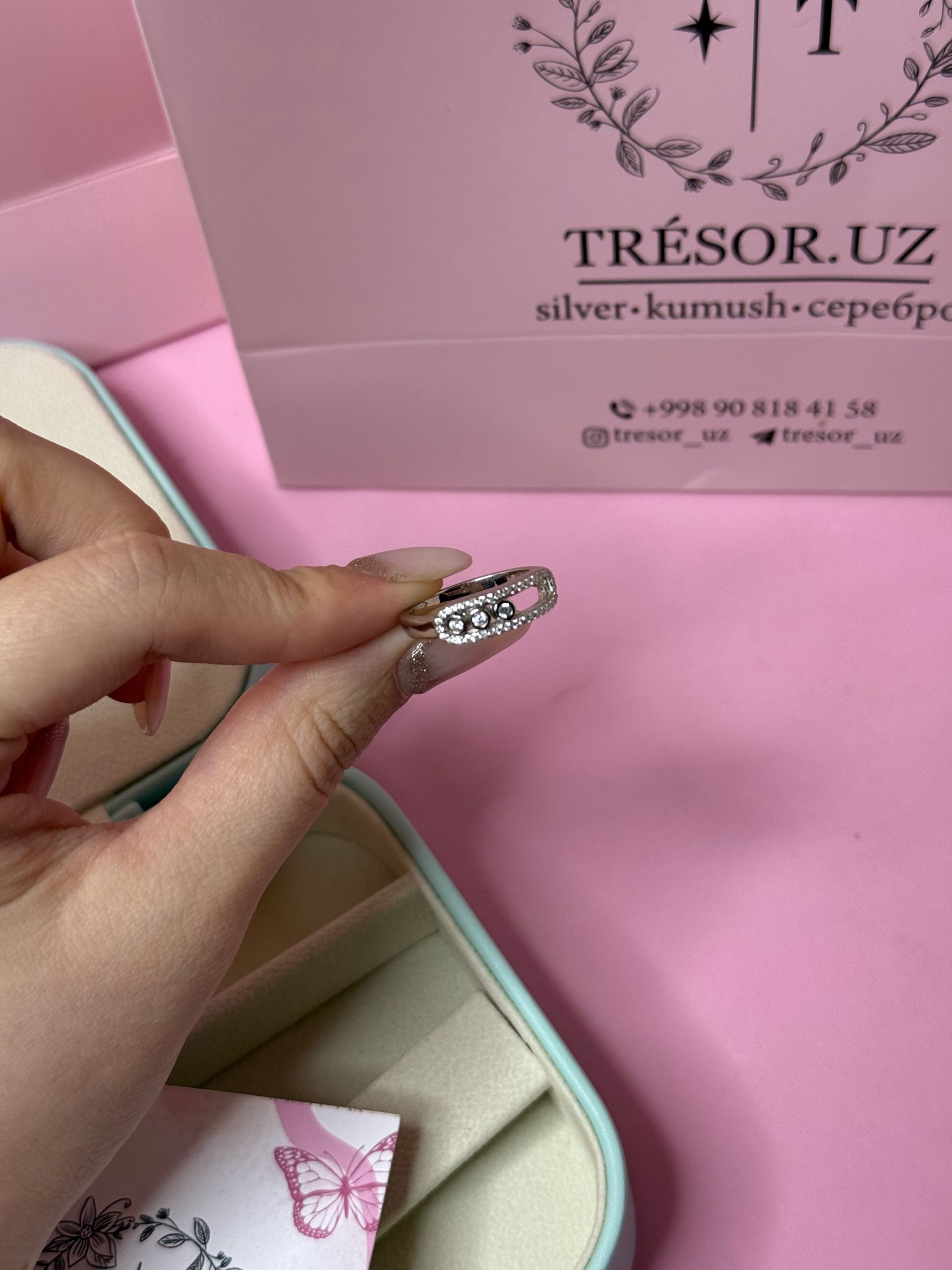 кольцо мессика подвиж / 18