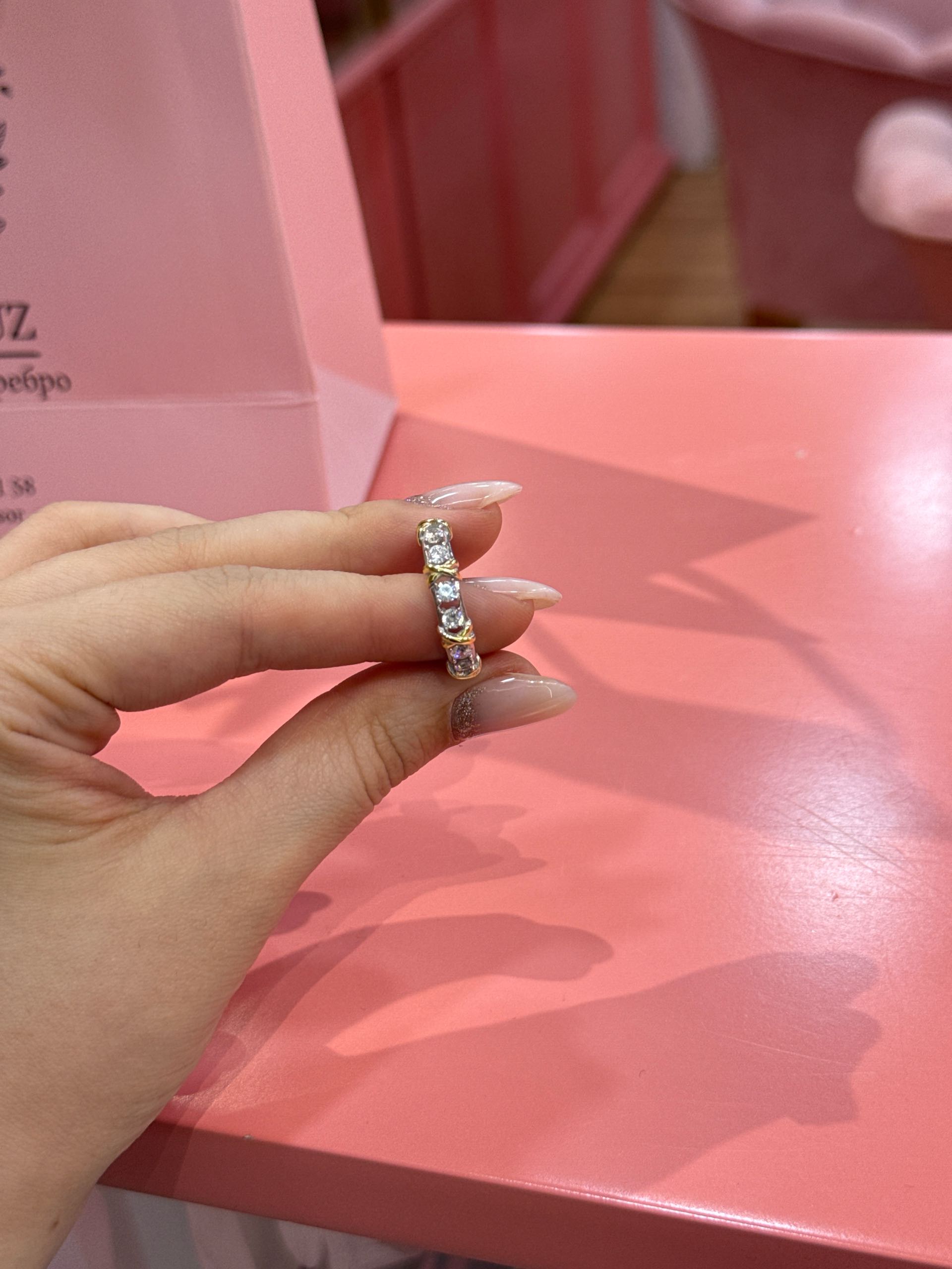 кольцо тиффани