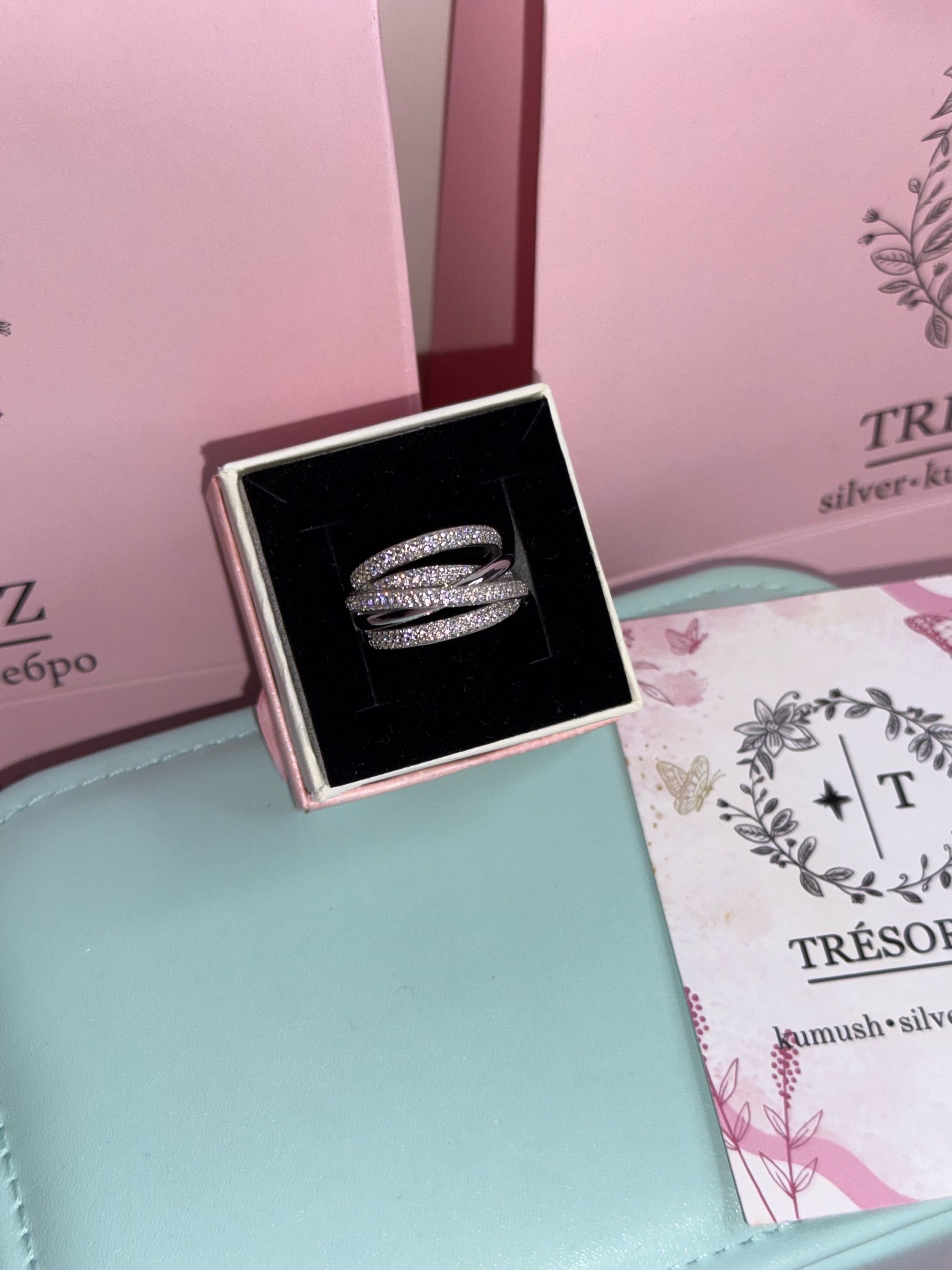 кольцо к436 массивное / 17