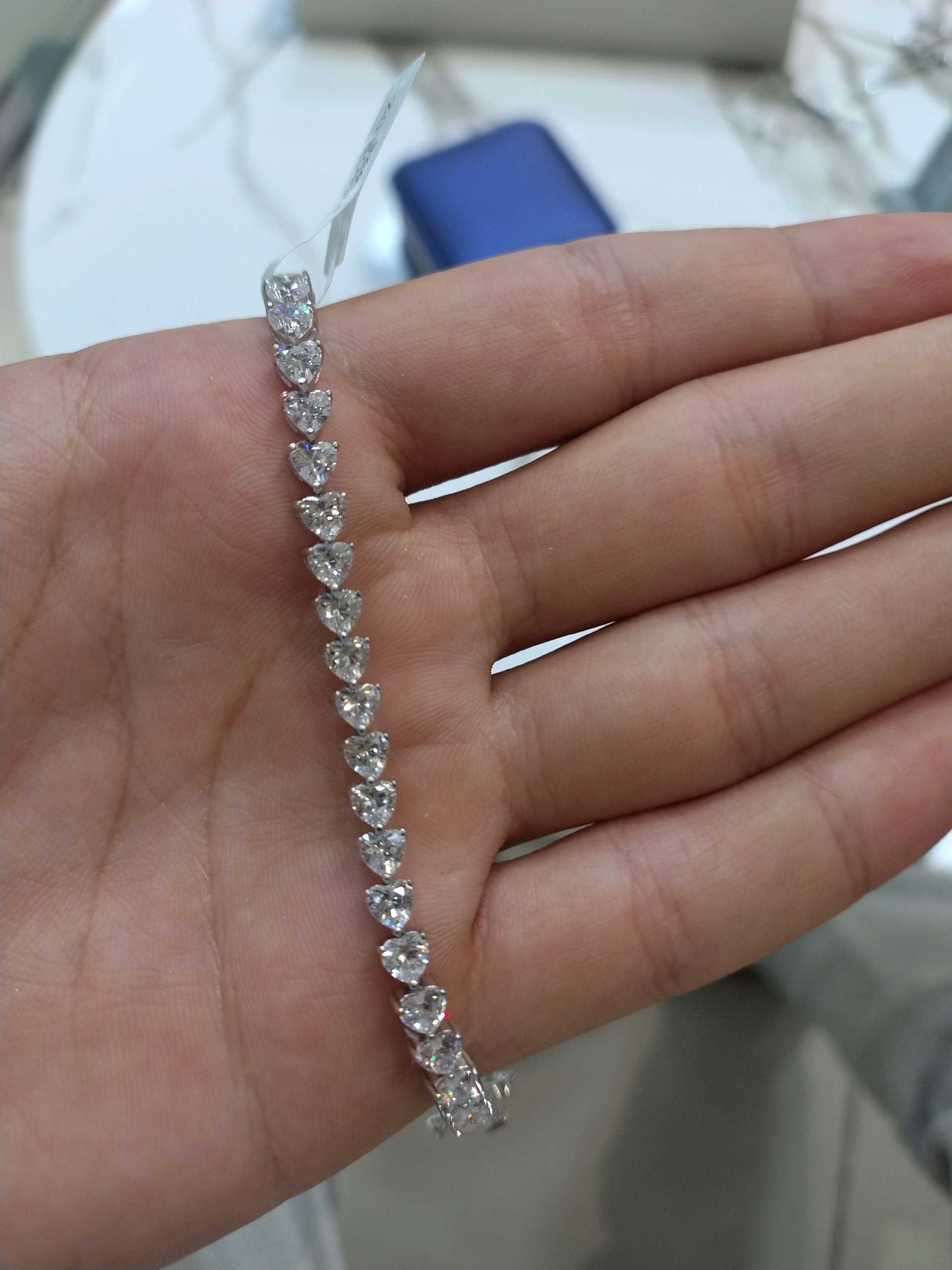 Браслет сердечко былый