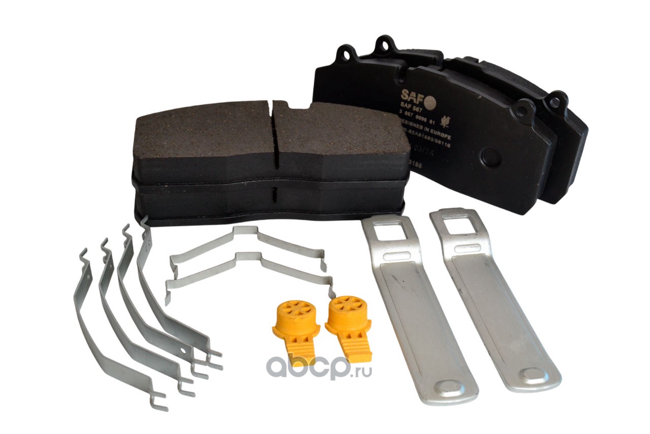 Колодки тормозные ORION WVA29195