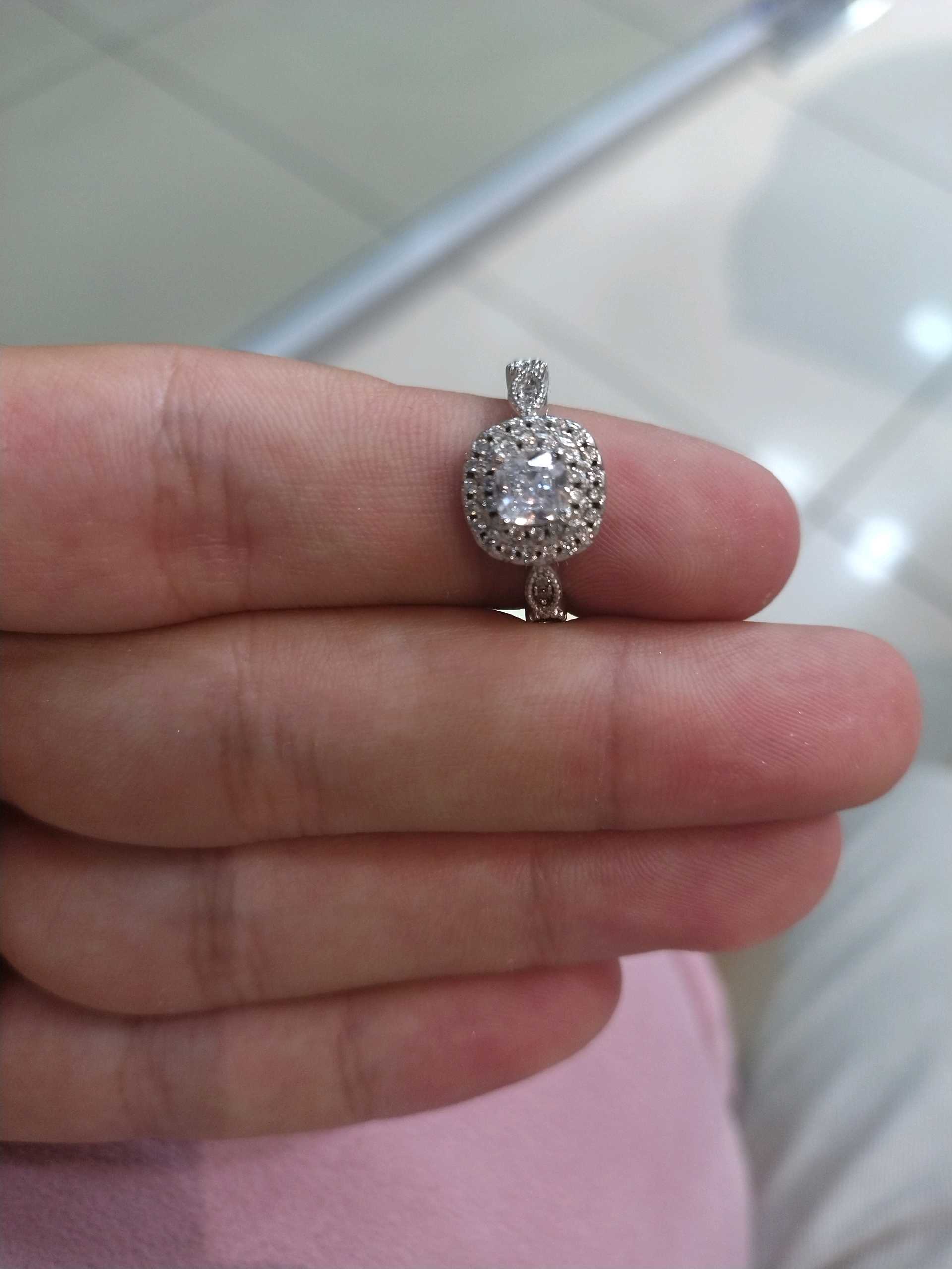 Кольцо под брилиант 17.5