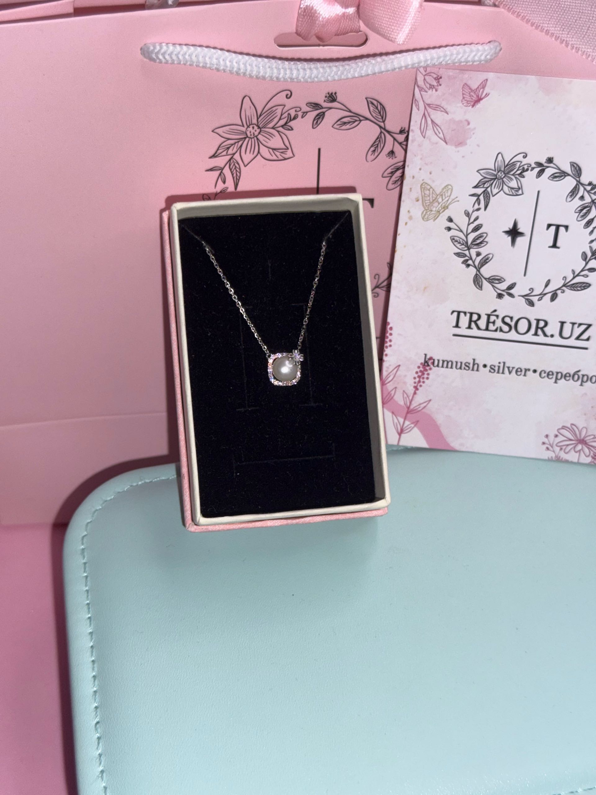 ц265 подвеска с нат жемчугом