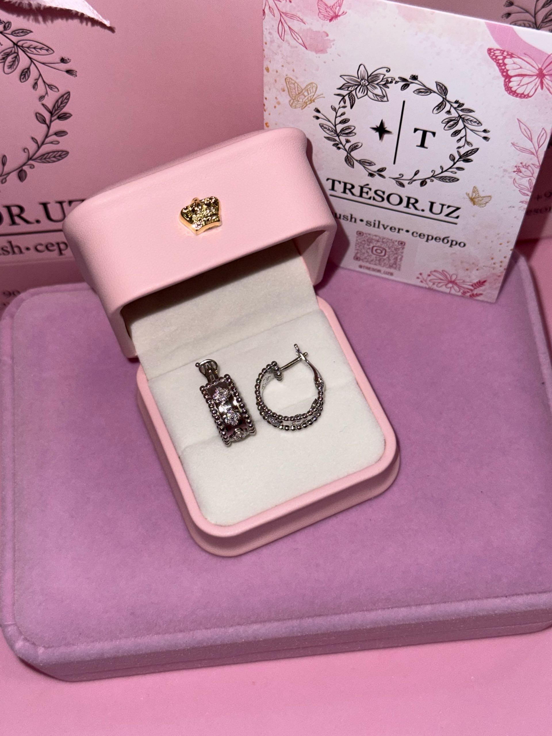 серьги с221 ванклиф