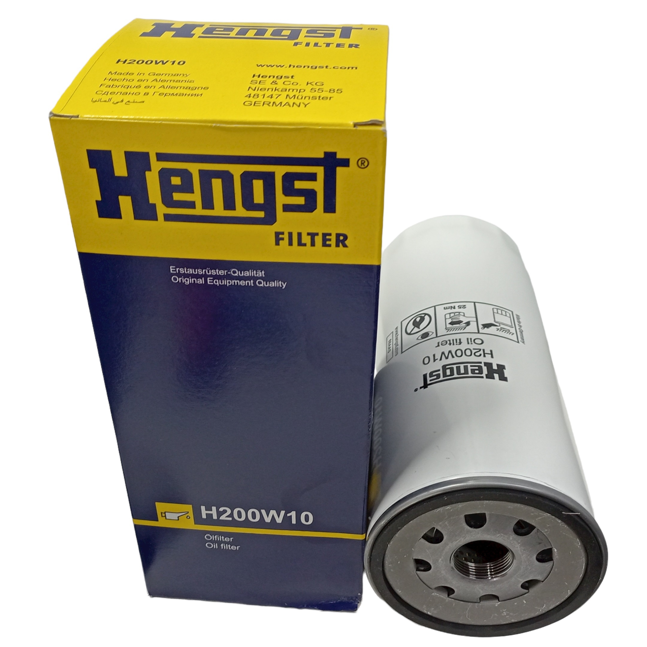 Масляный фильтр VOLVO HENGST FILTER  H200W10