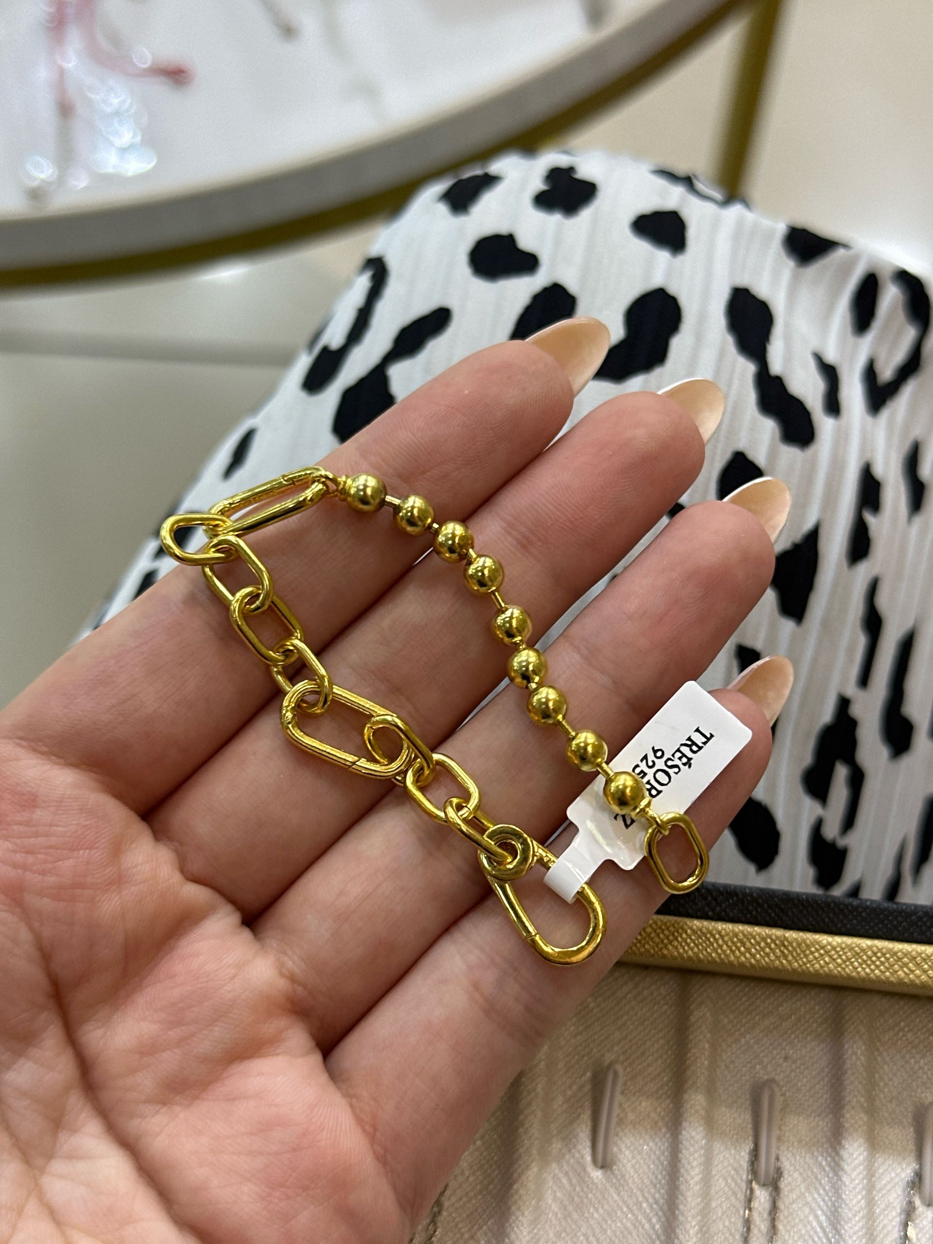 браслет золотой