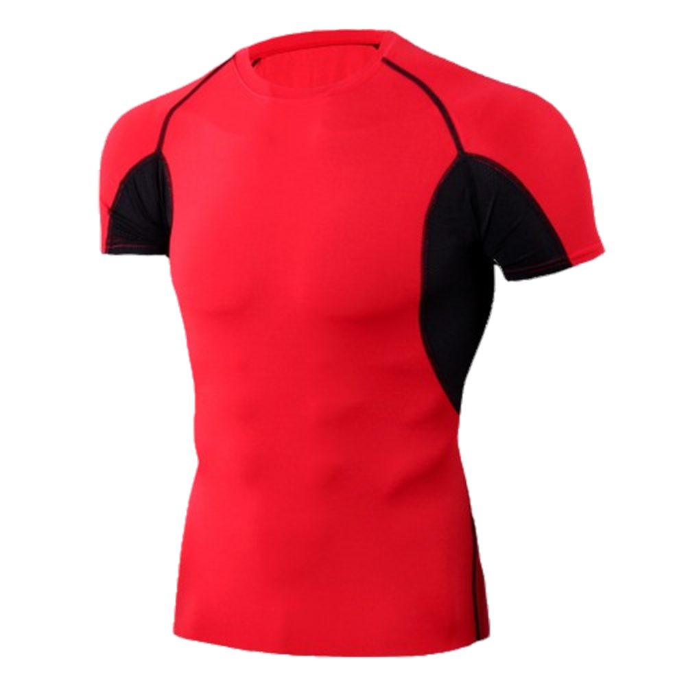 Футболка с сеточными вставками 