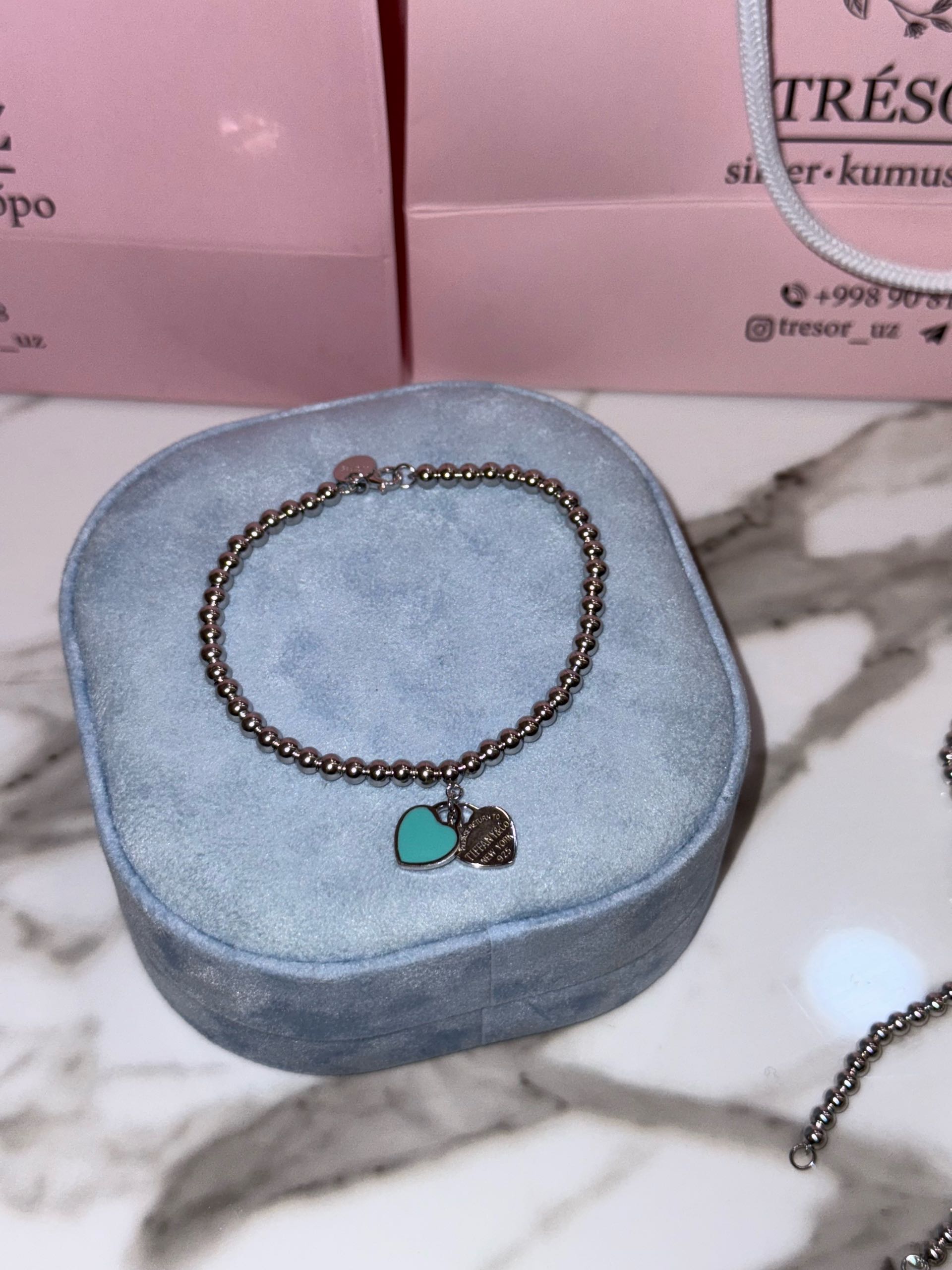 браслет б693 голубой