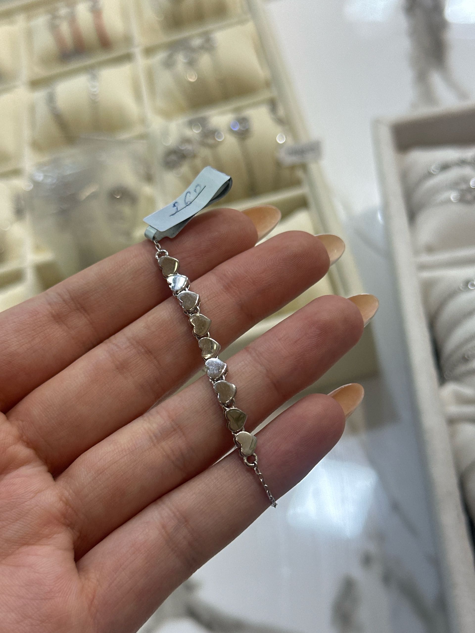 браслет сердечко