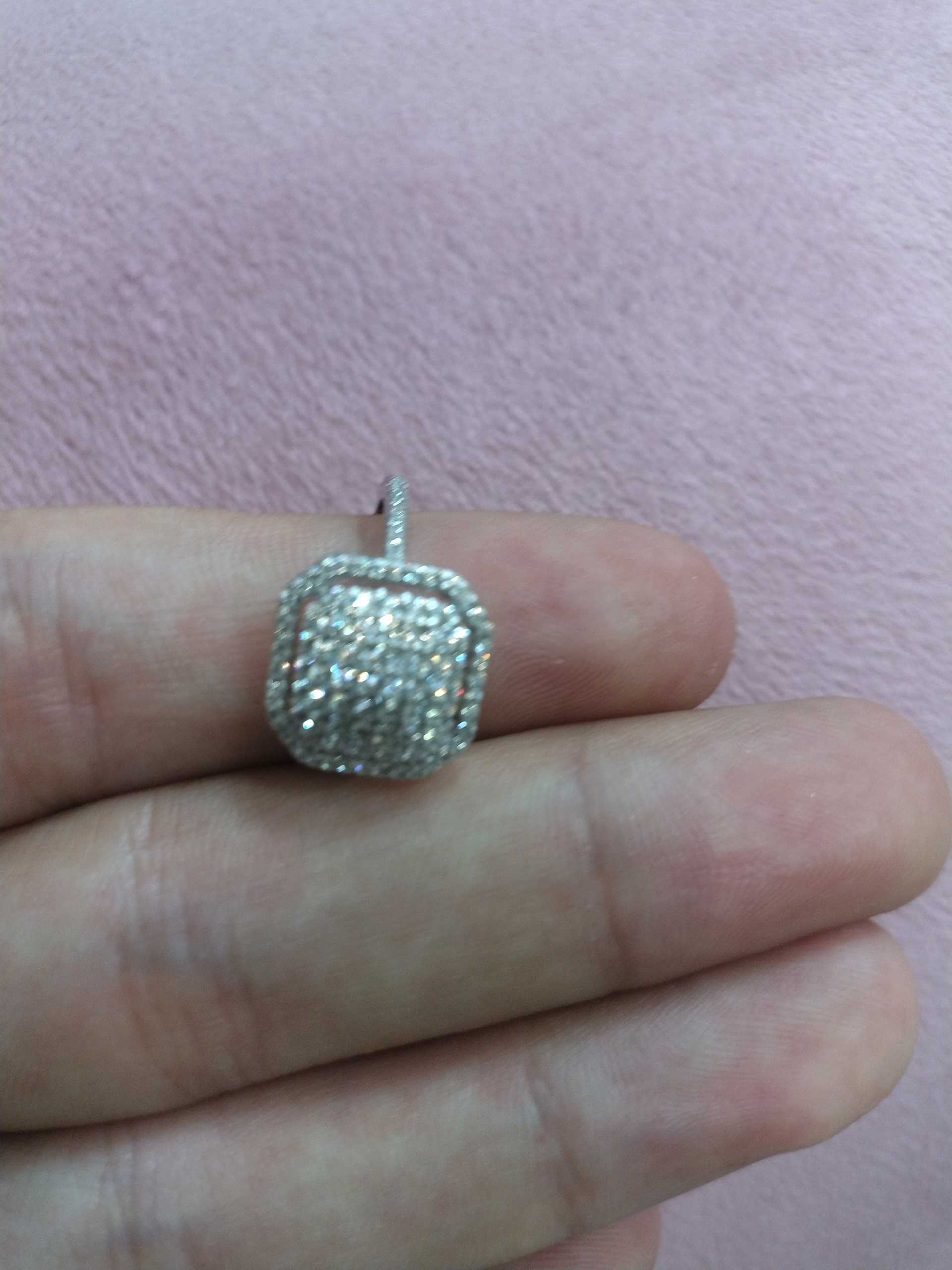 Кольцо под брилиант 17.5