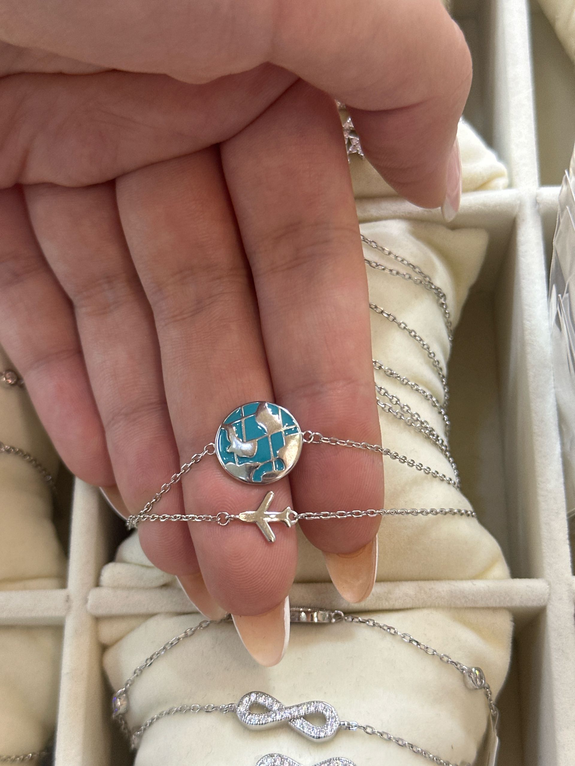 браслет двойно самолет