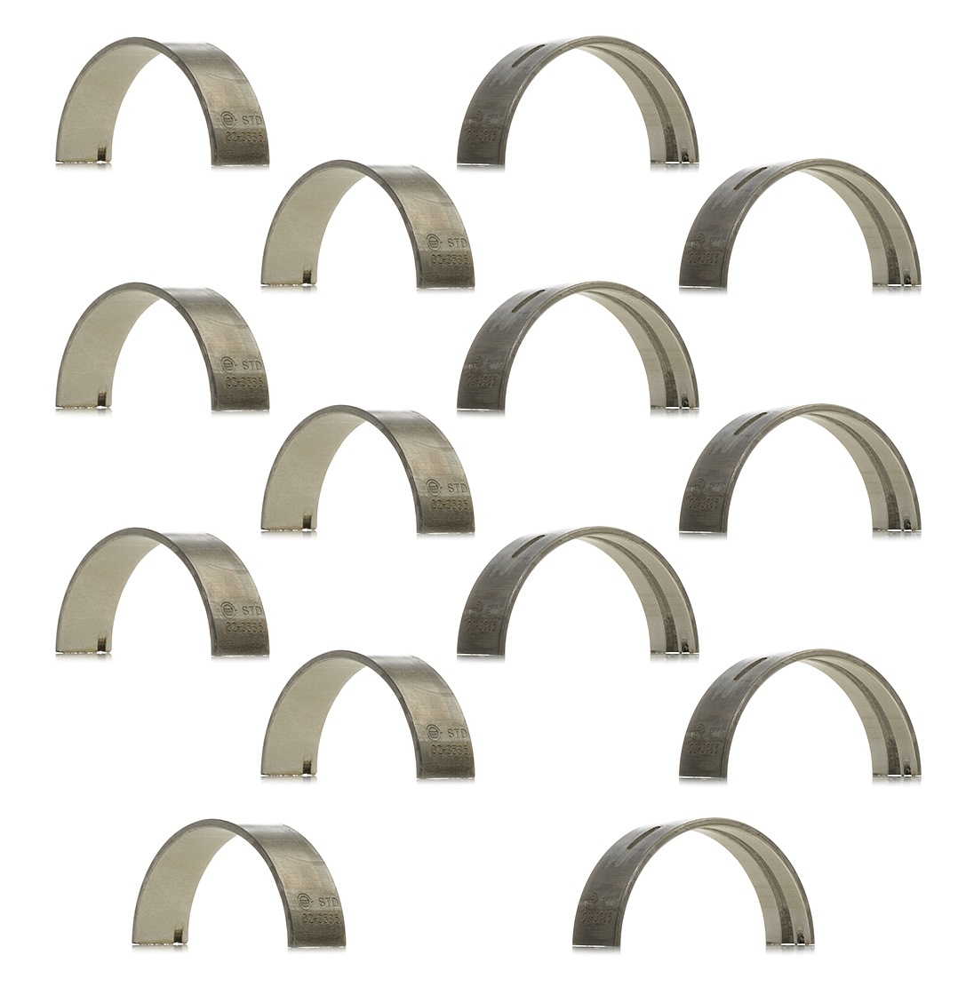 Вкладыши коренные MAN GLYCO H1239/7 STD