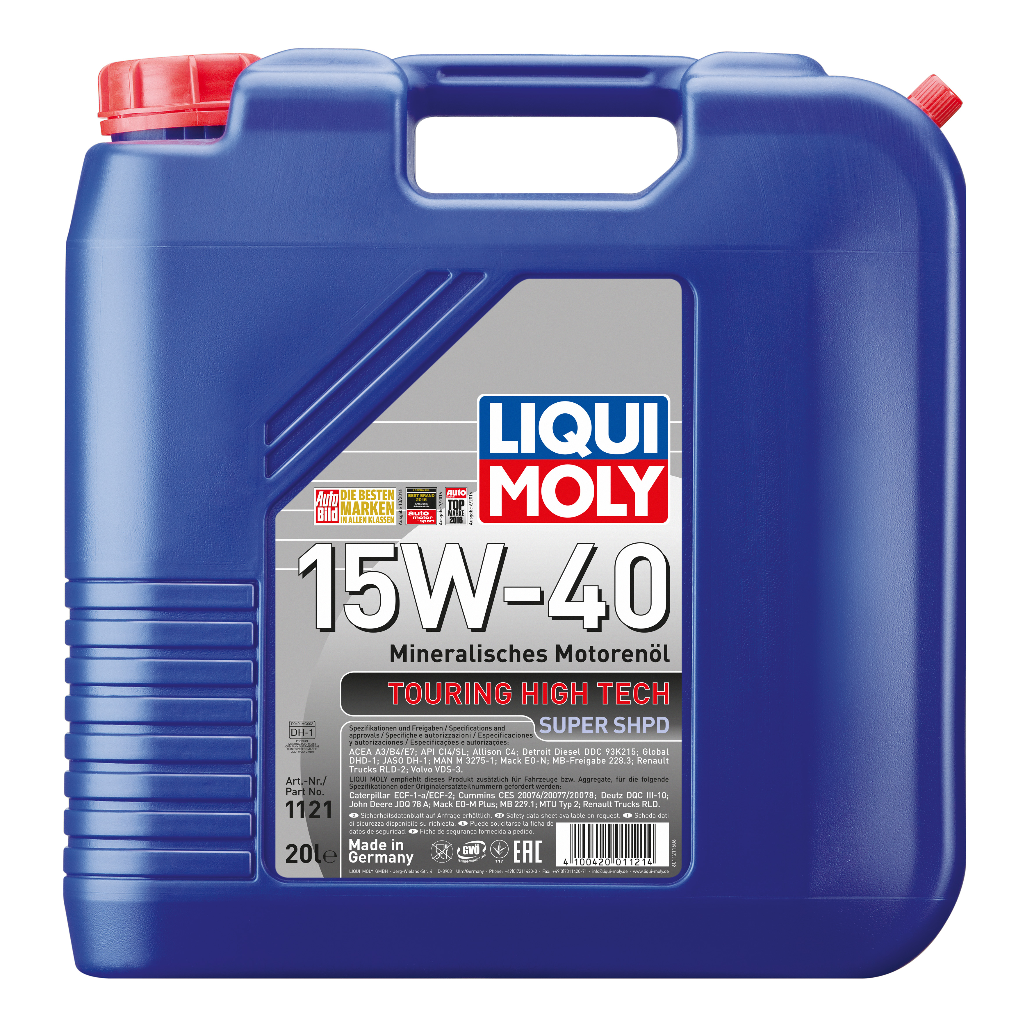 Масло моторное LIQUI MOLY 15W-40