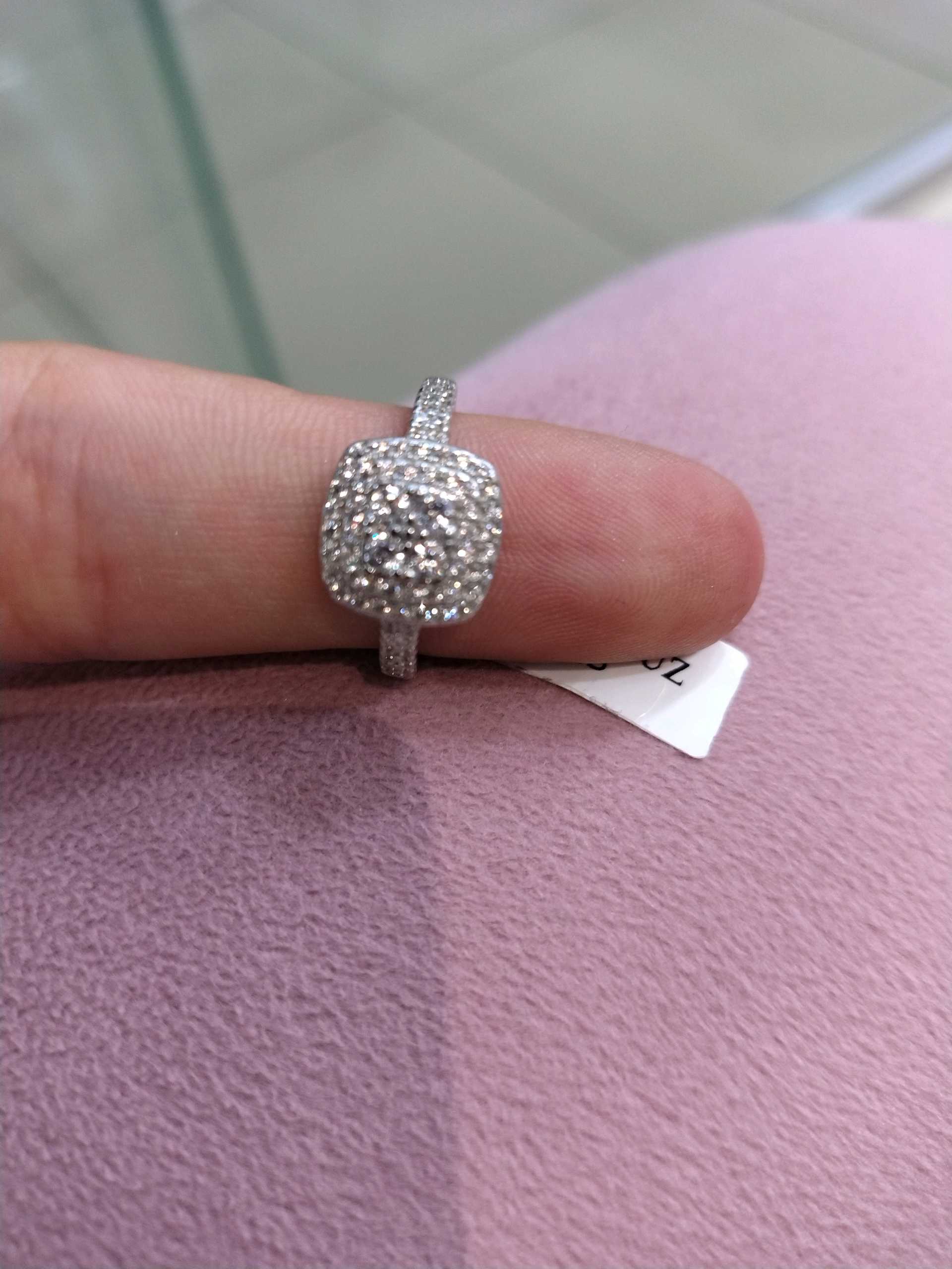 Кольцо под брилиант р16.5