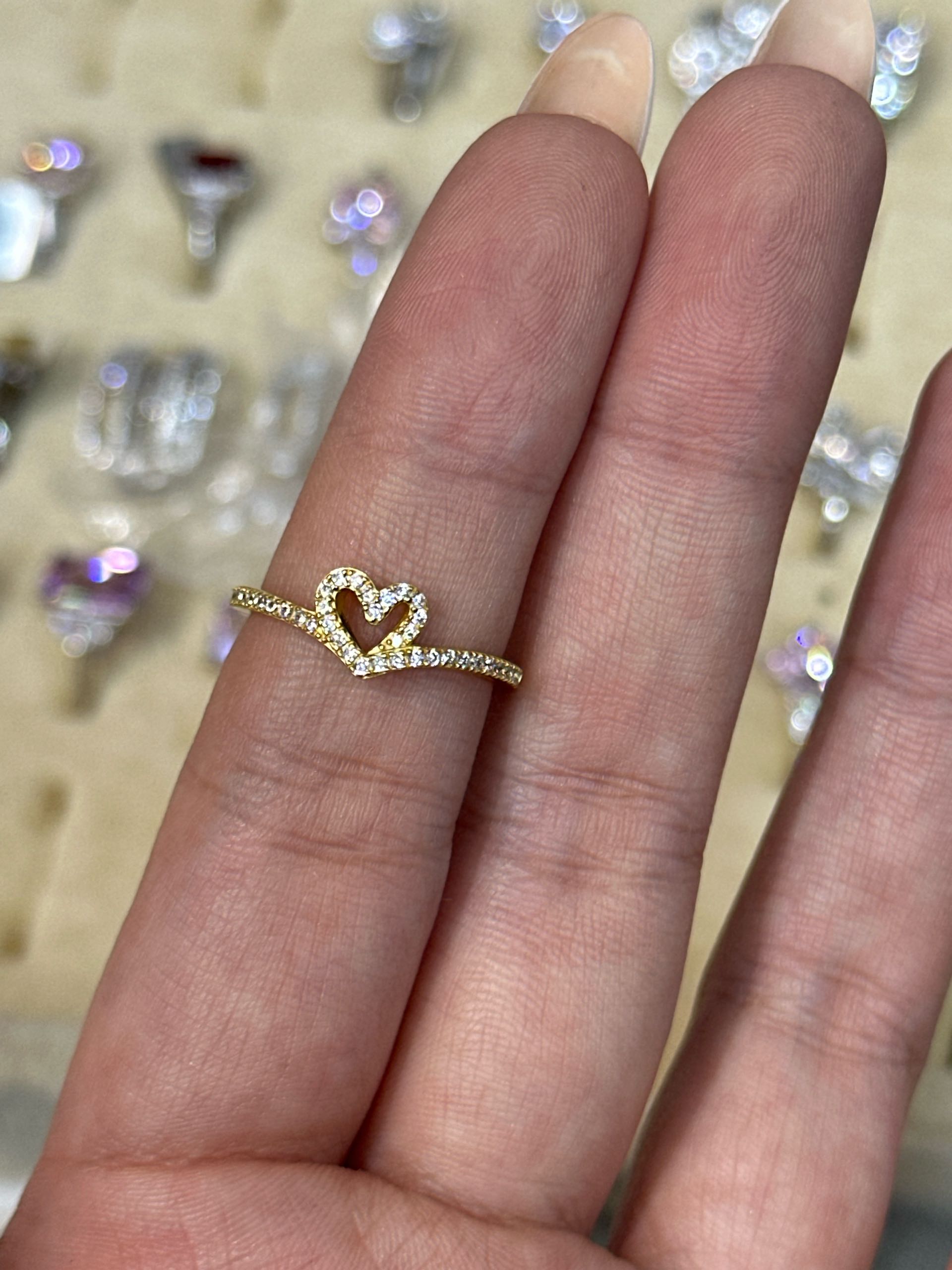 колцьо Пандора золотой р17.5