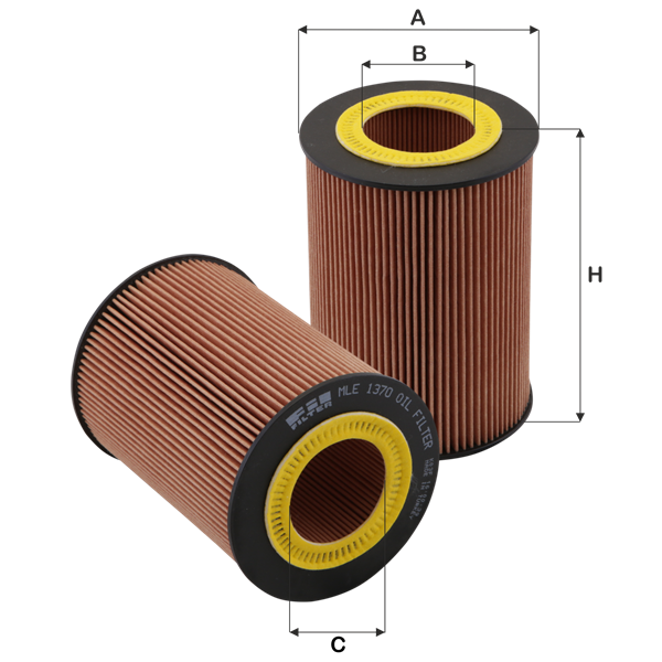 Масляный фильтр XF95 FIL FILTER MLE1370