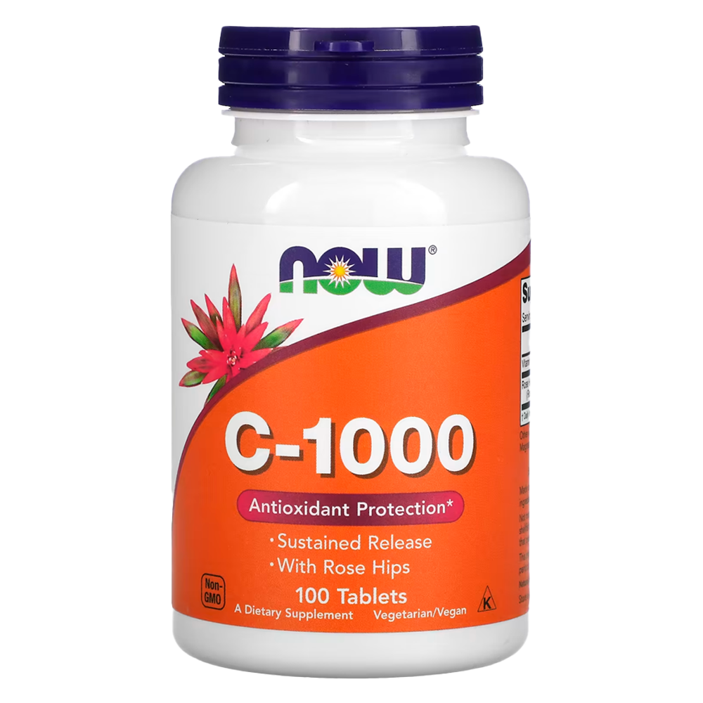 NOW Витамин C 1000 100 tab 