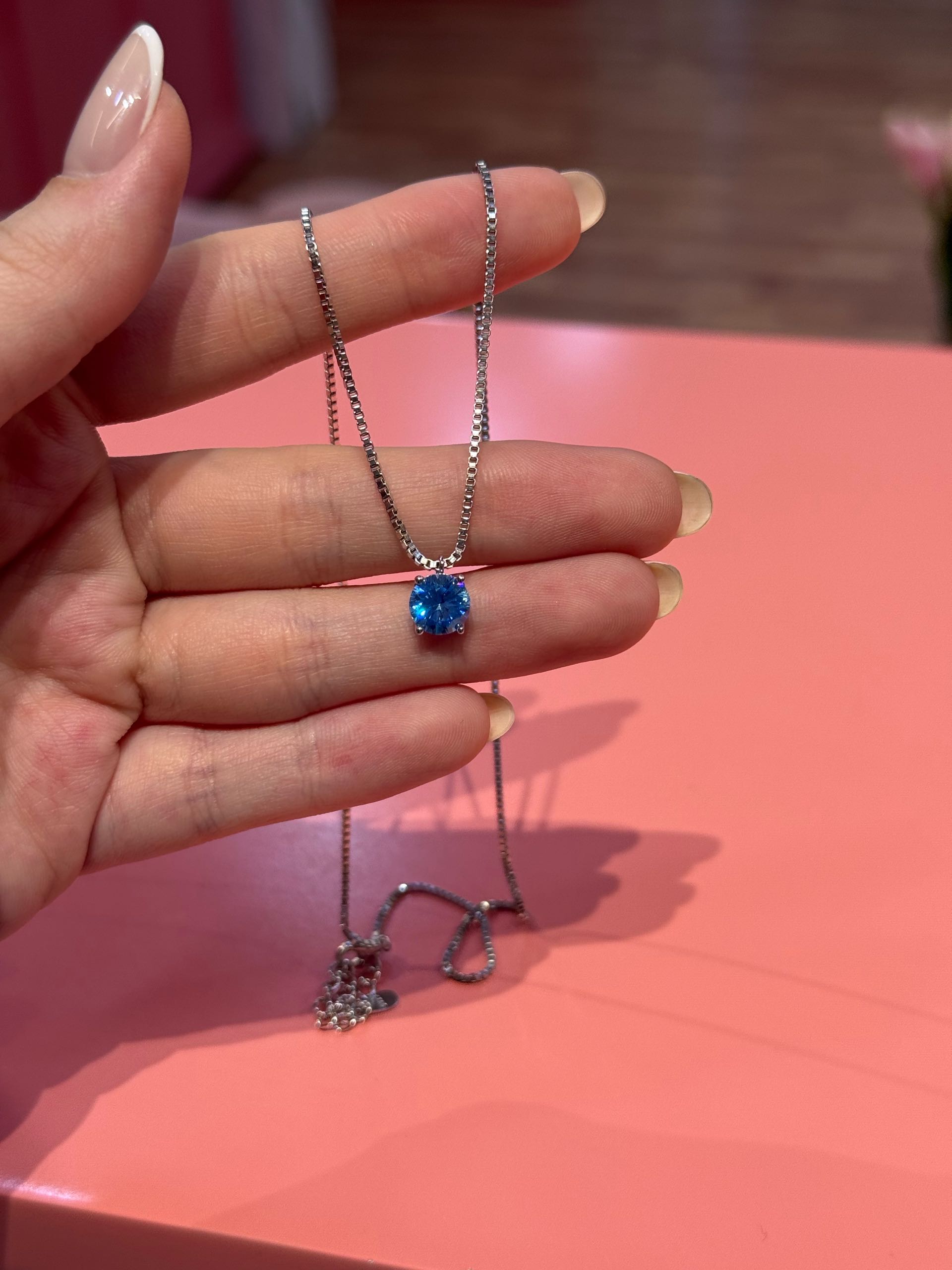 ц281 подвеска голубая