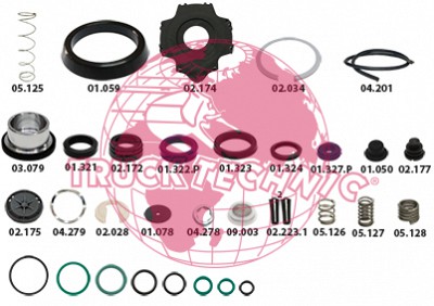 Ремкомплект воздушных крана BEYFREN 60.5006.2.P
