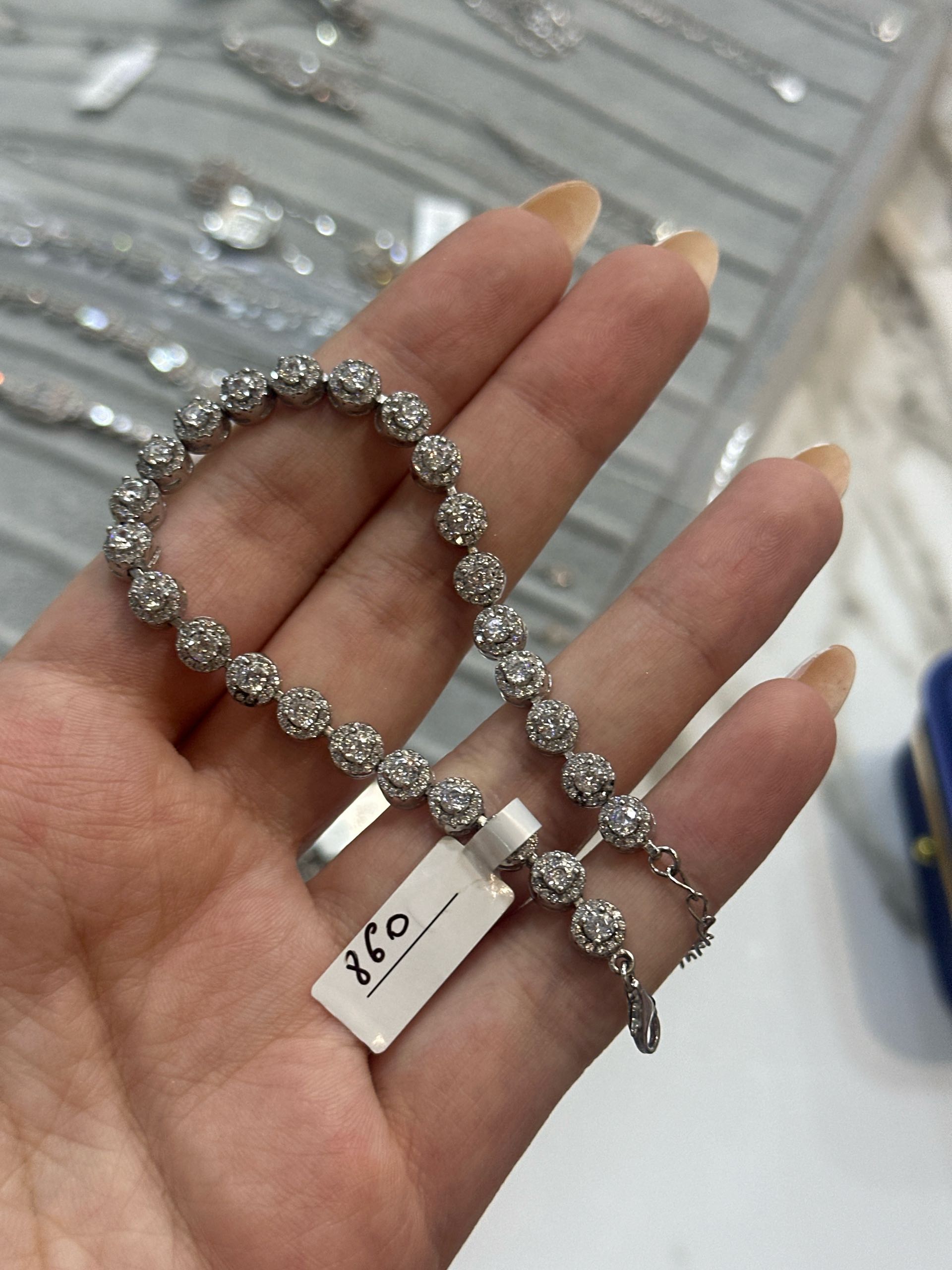 браслет под бриллиант