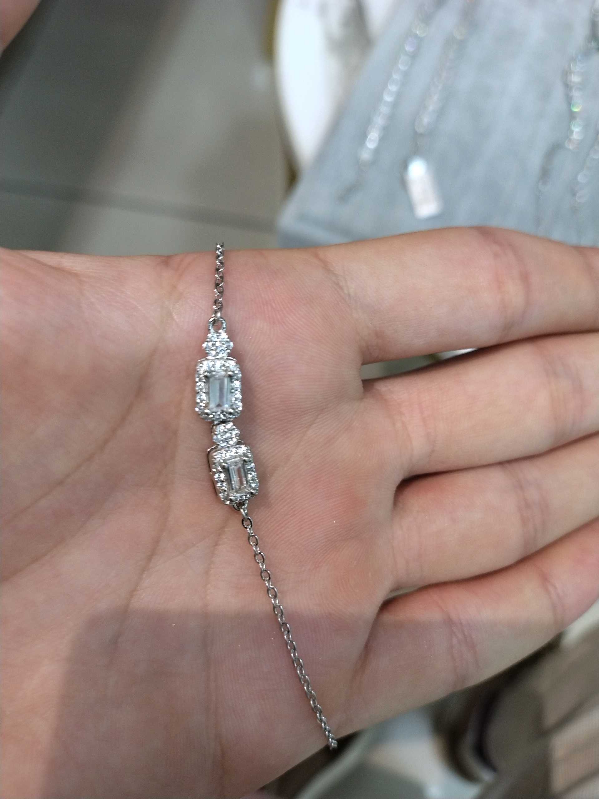 Браслет под брилиант