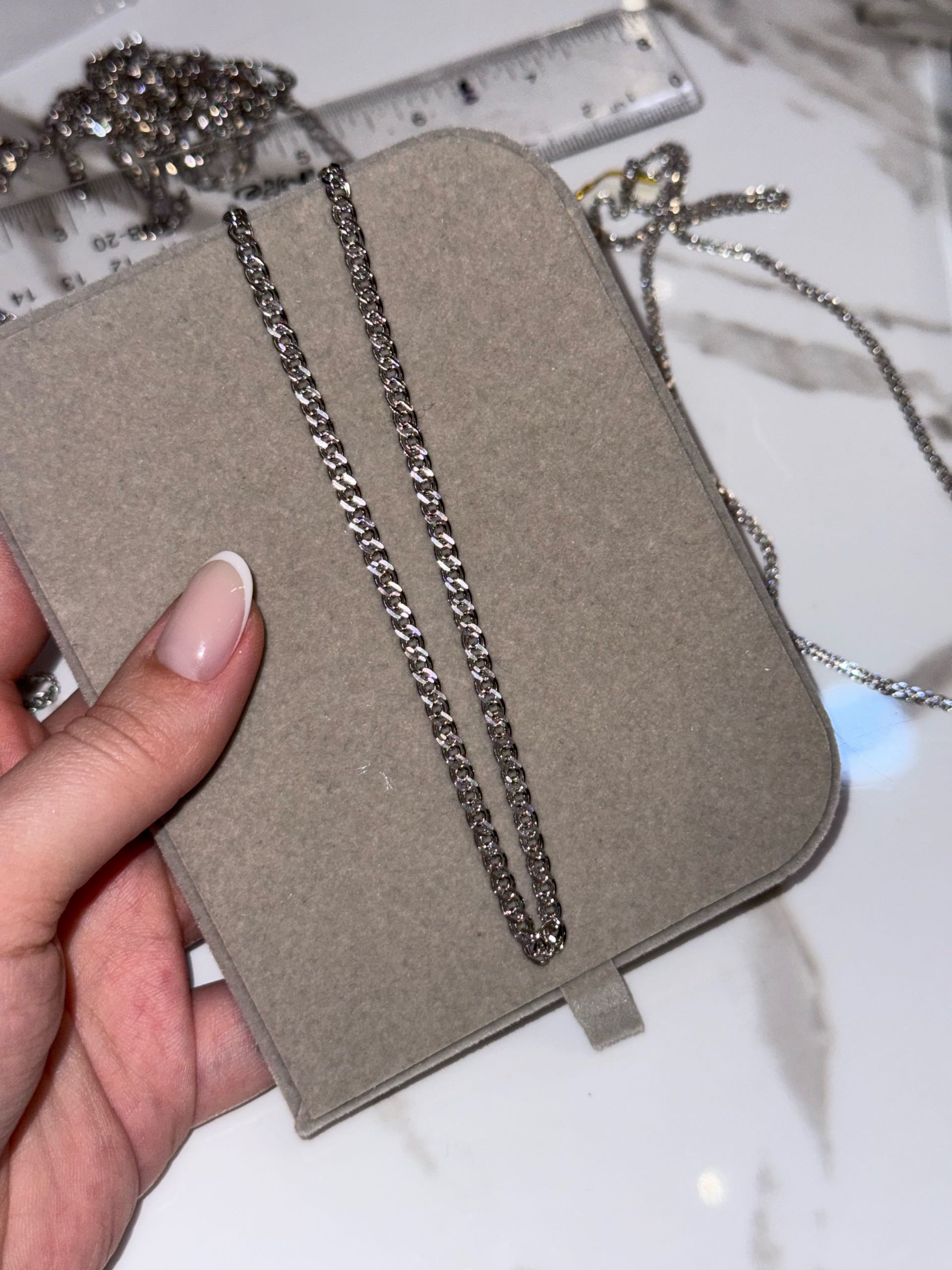 мужская цепь ц256