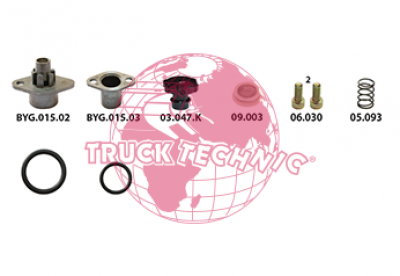 Ремкомплект воздушных крана BEYFREN 80.5014