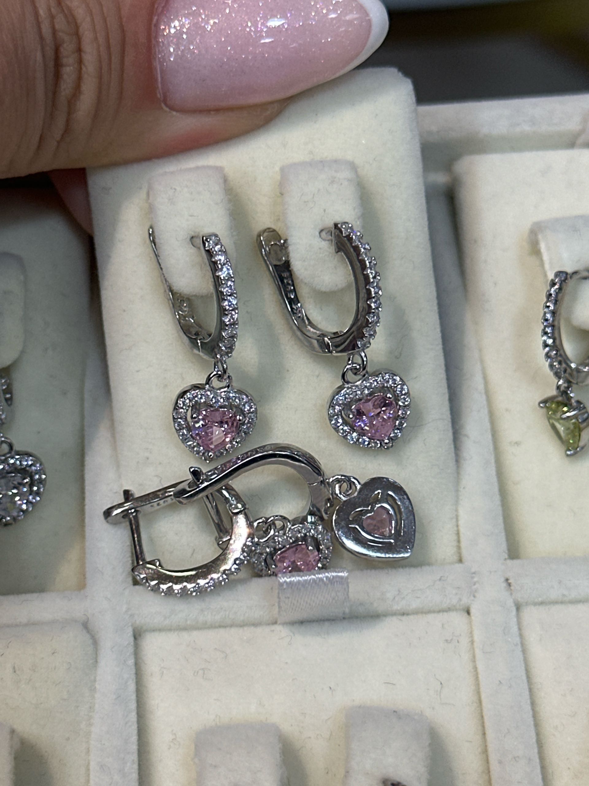 Зире сердечко розовый