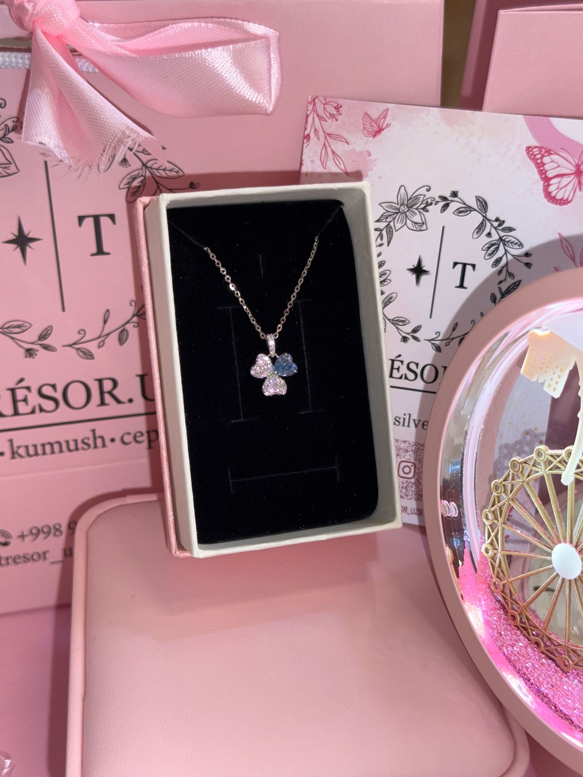 ц313 подвеска клевер гол