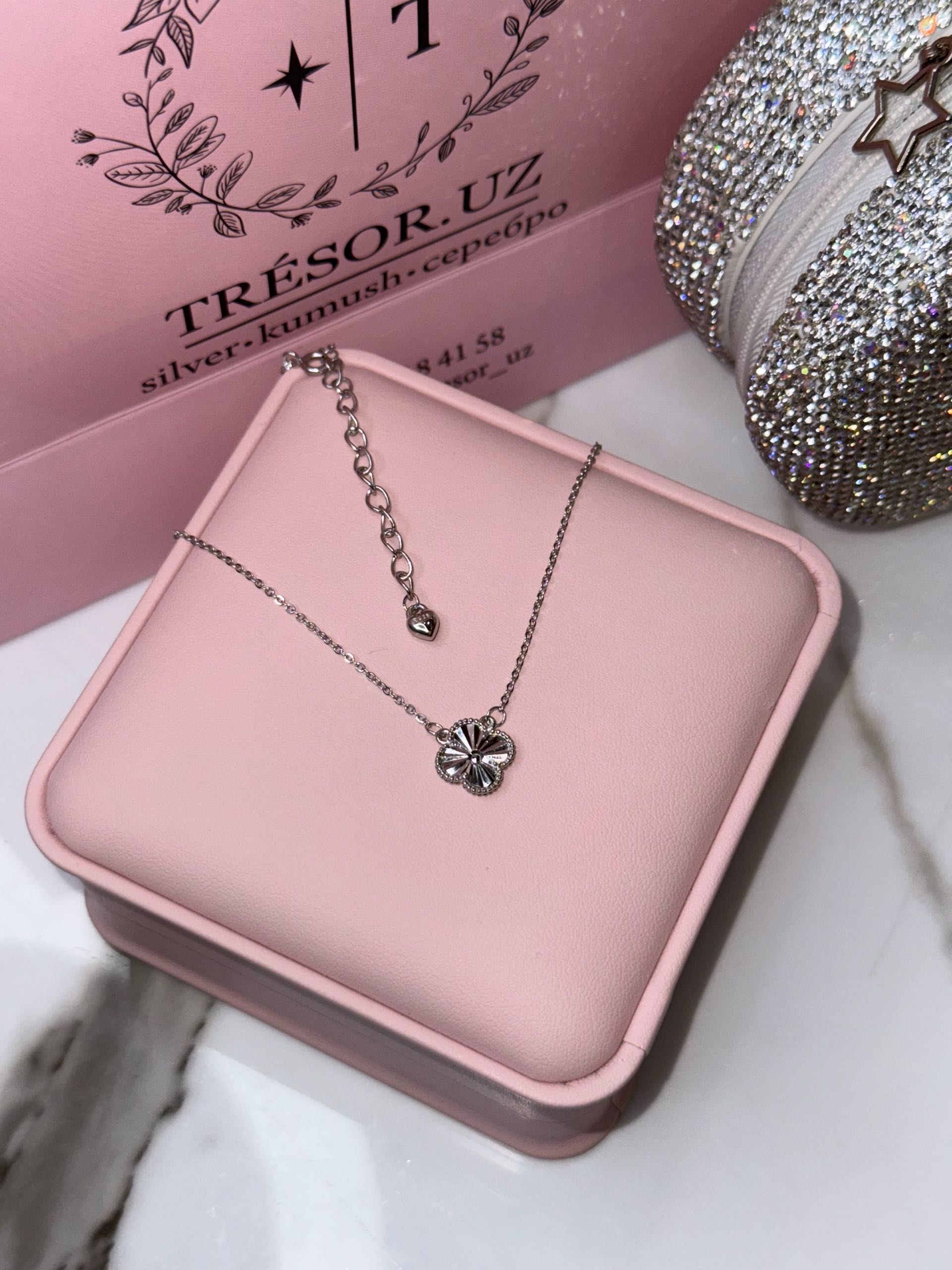 подвеска ванклиф серый