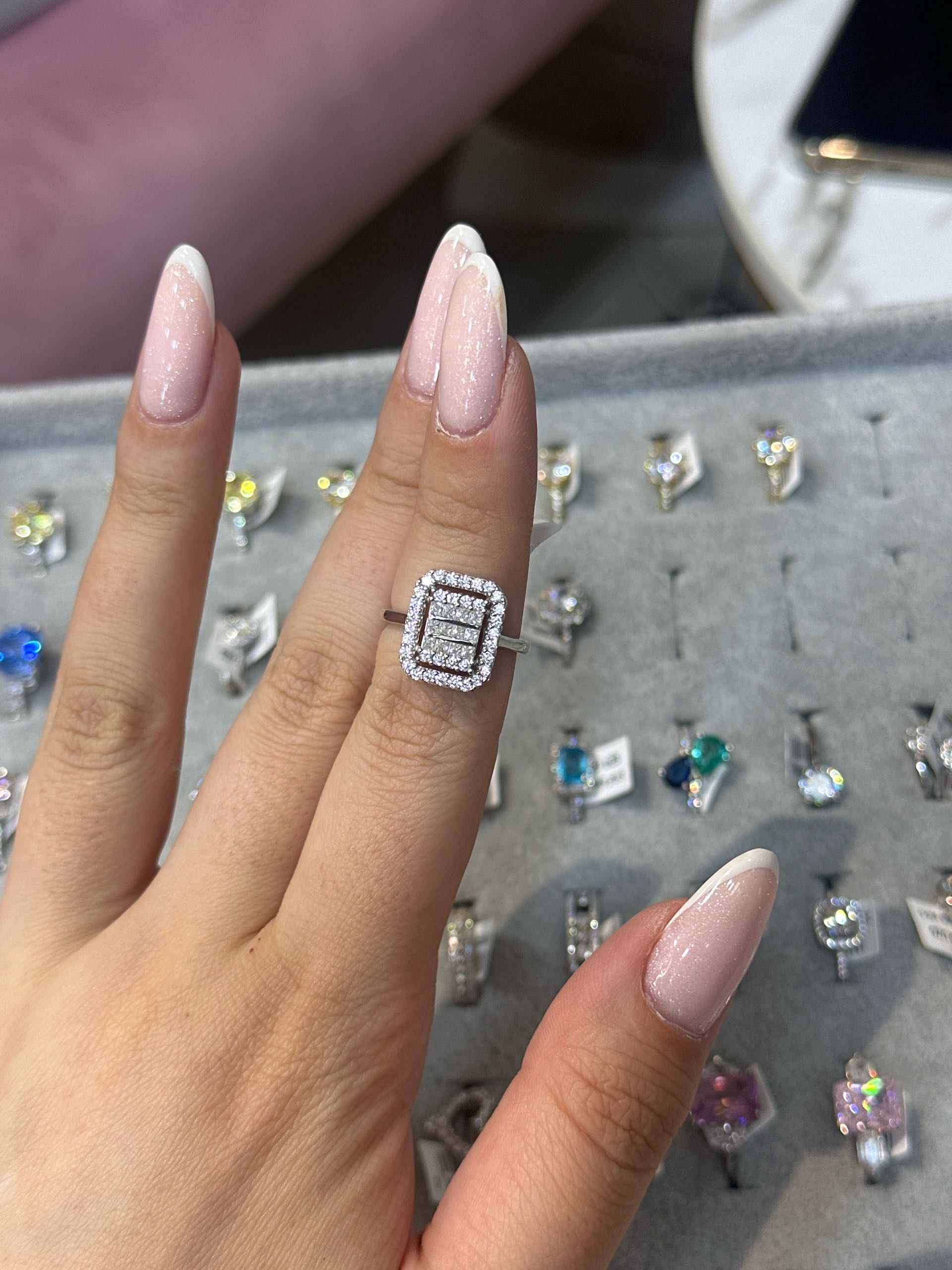 кольцо под бриллиант р17