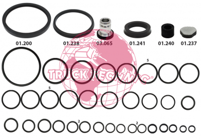 Ремкомплект воздушных крана BEYFREN 60.1702