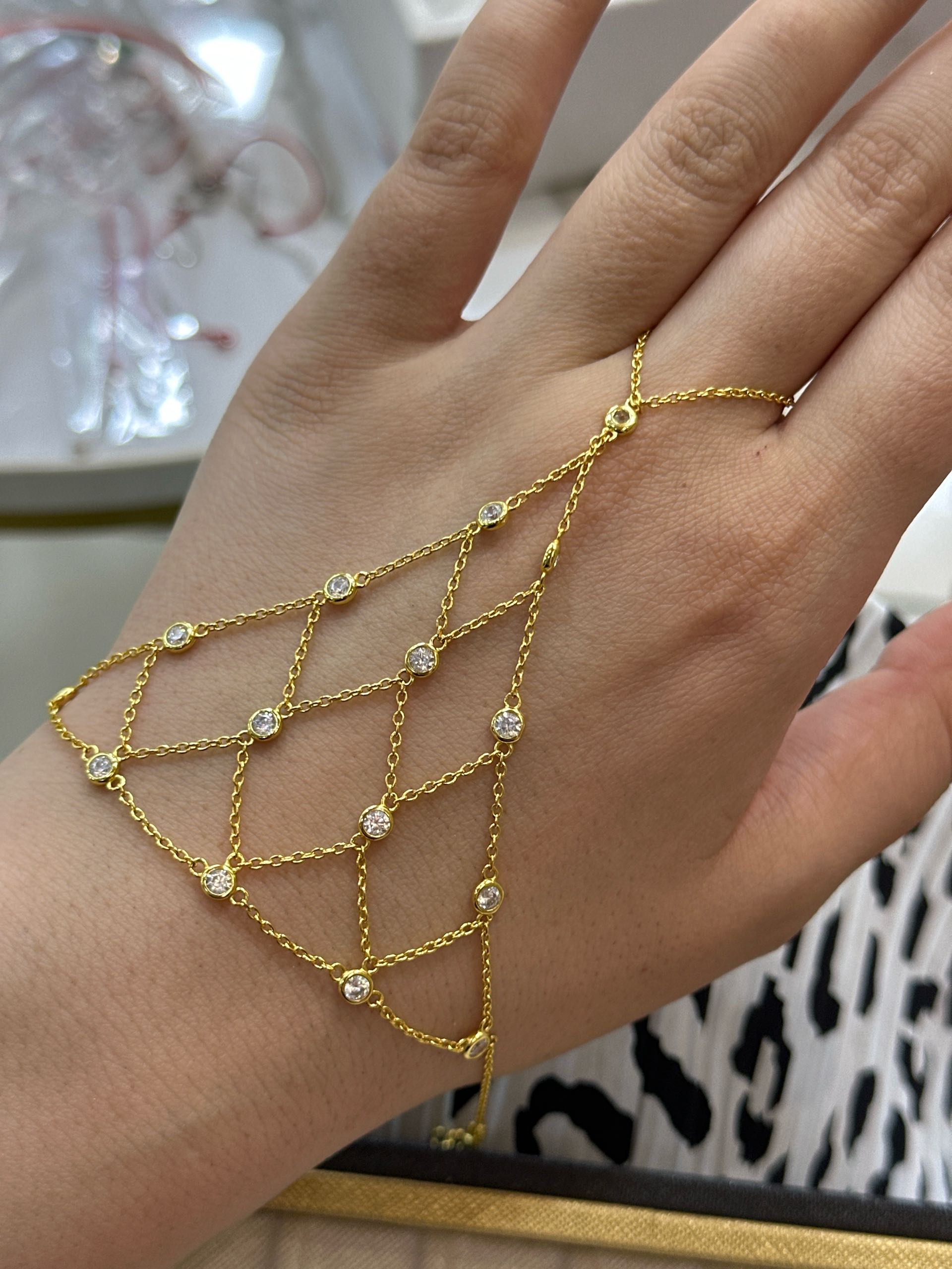 браслет слейв золотой