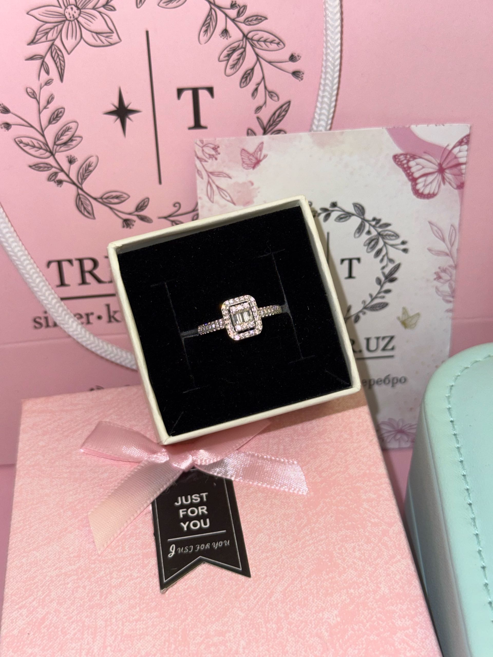 кольцо к514 багет / 17