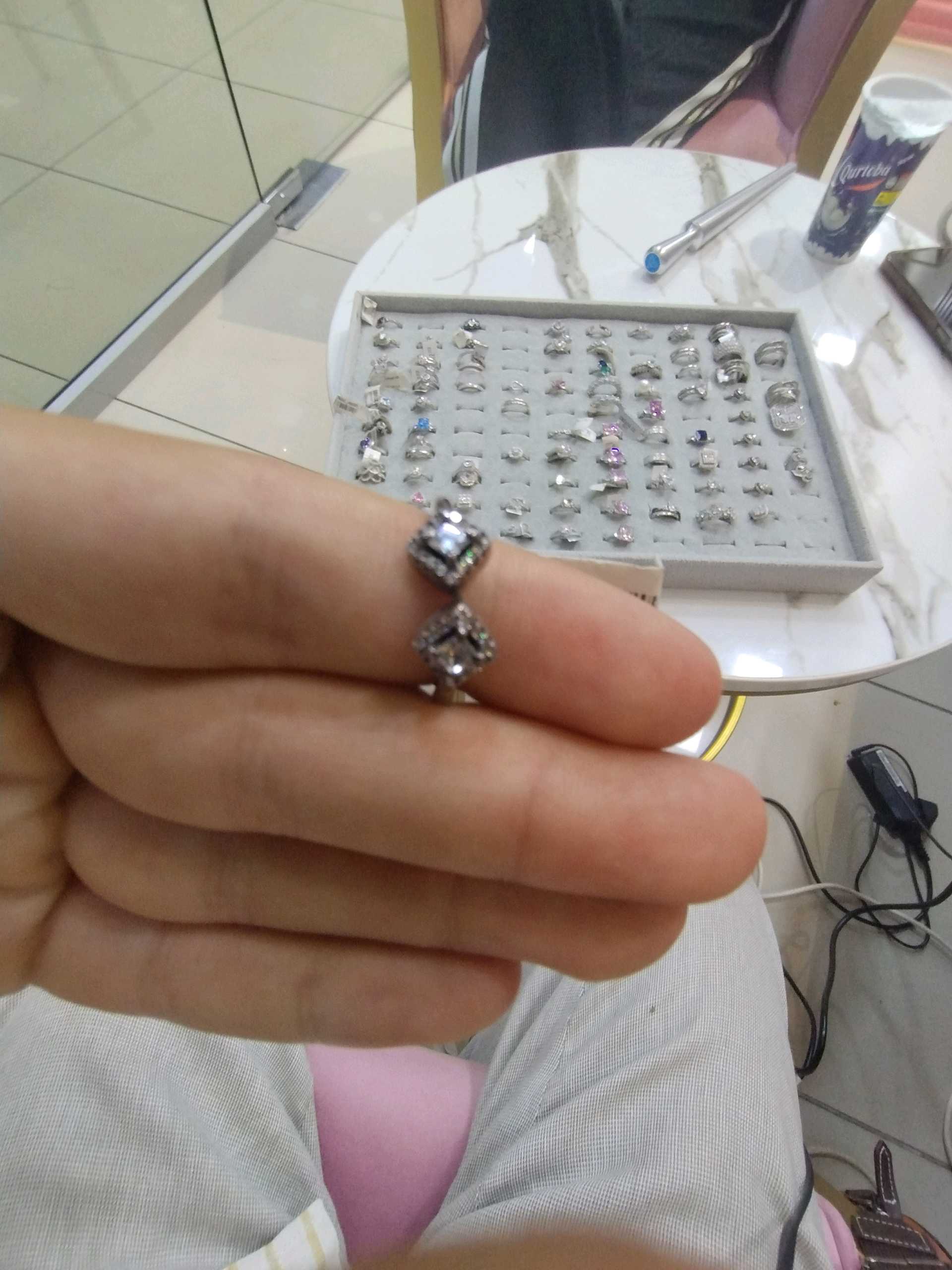 Кольцо под брилиант рег