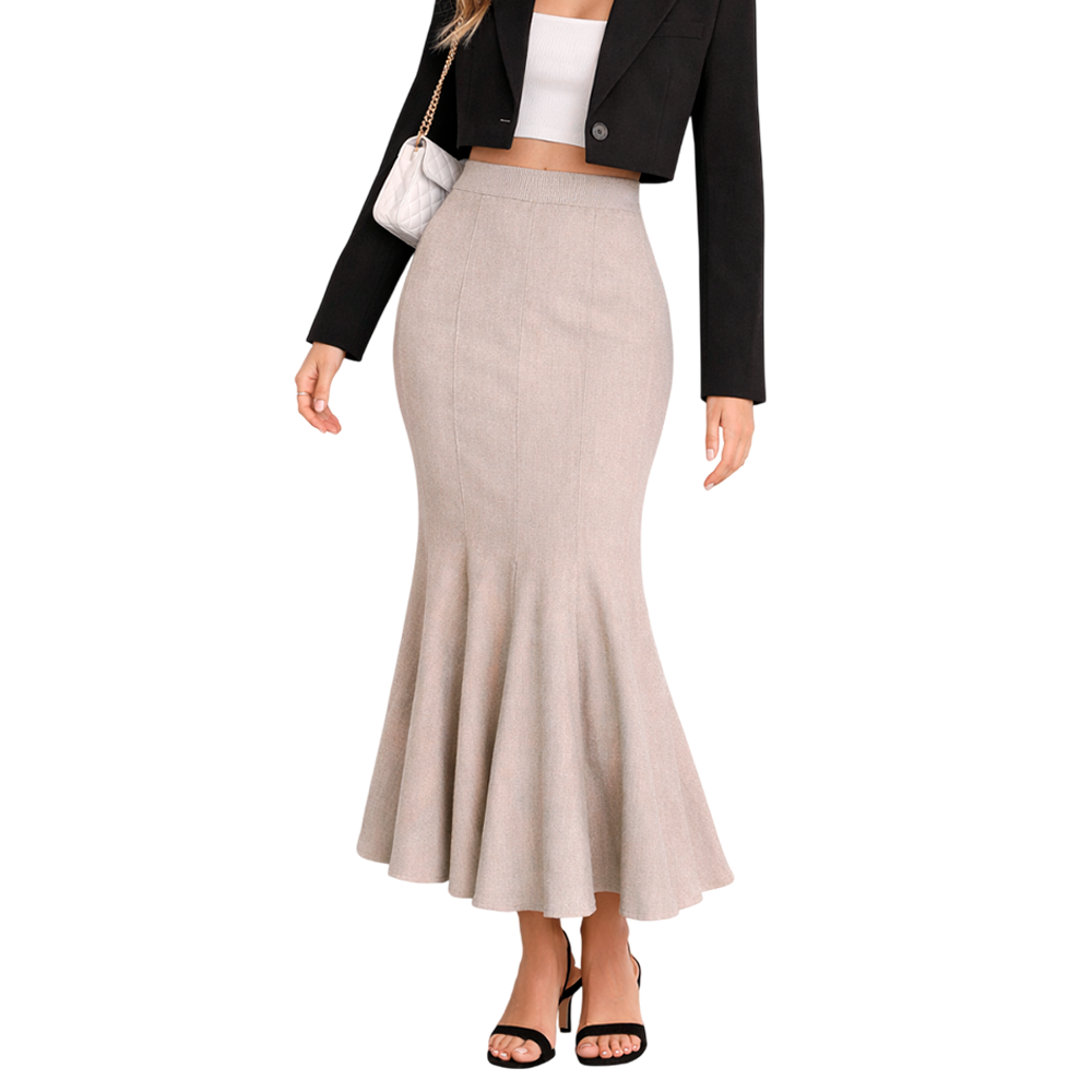 Юбка длинная теплая 