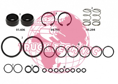 Ремкомплект воздушных крана BEYFREN 50.1708