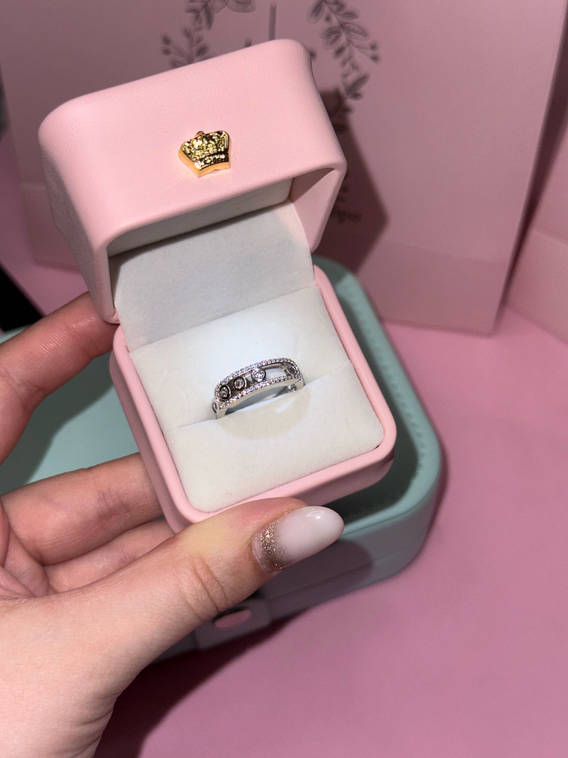 кольцо мессика подвижные / 16,5