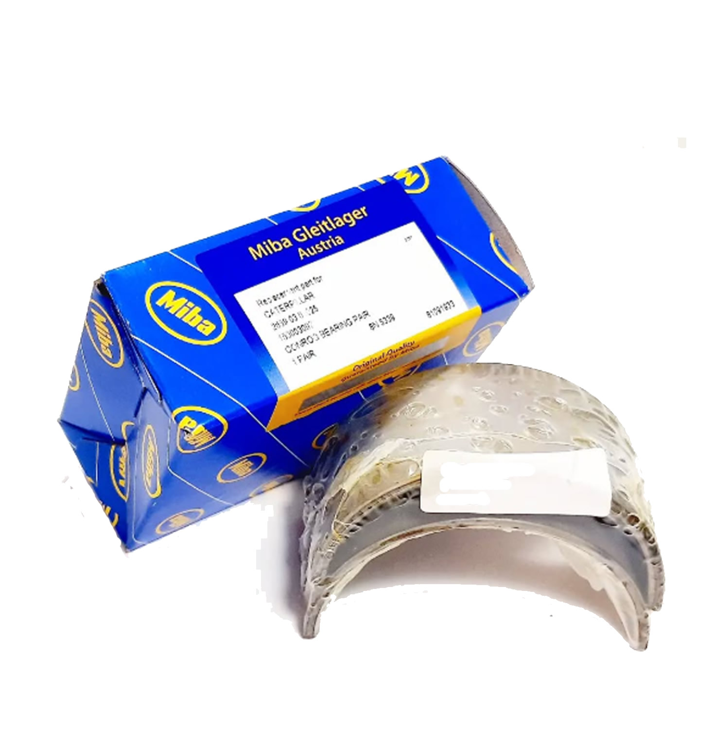 Вкладыши шатунные MAN CLA MIBA 5827930 0.25