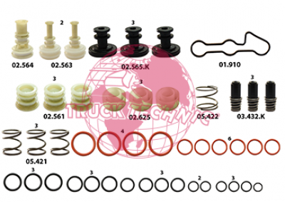 Ремкомплект воздушных крана BEYFREN 50.8006.1