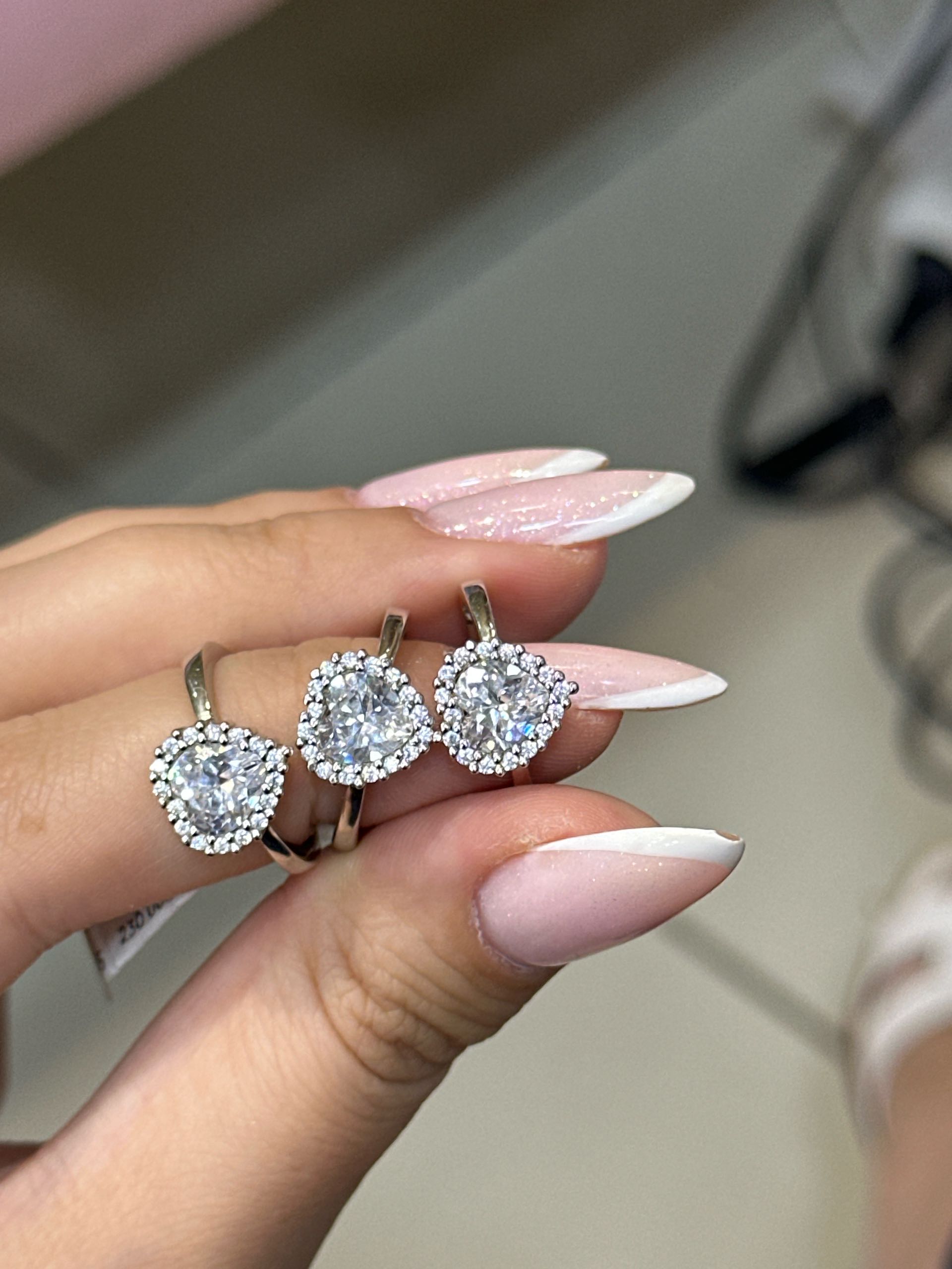 кольцо сердечко р16.5