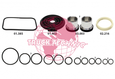 Ремкомплект воздушных крана BEYFREN 60.9012