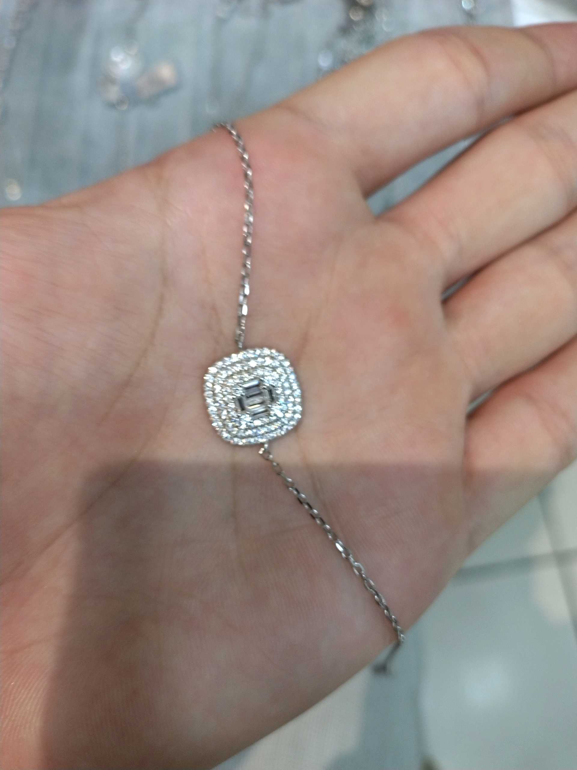 Браслет под брилиант