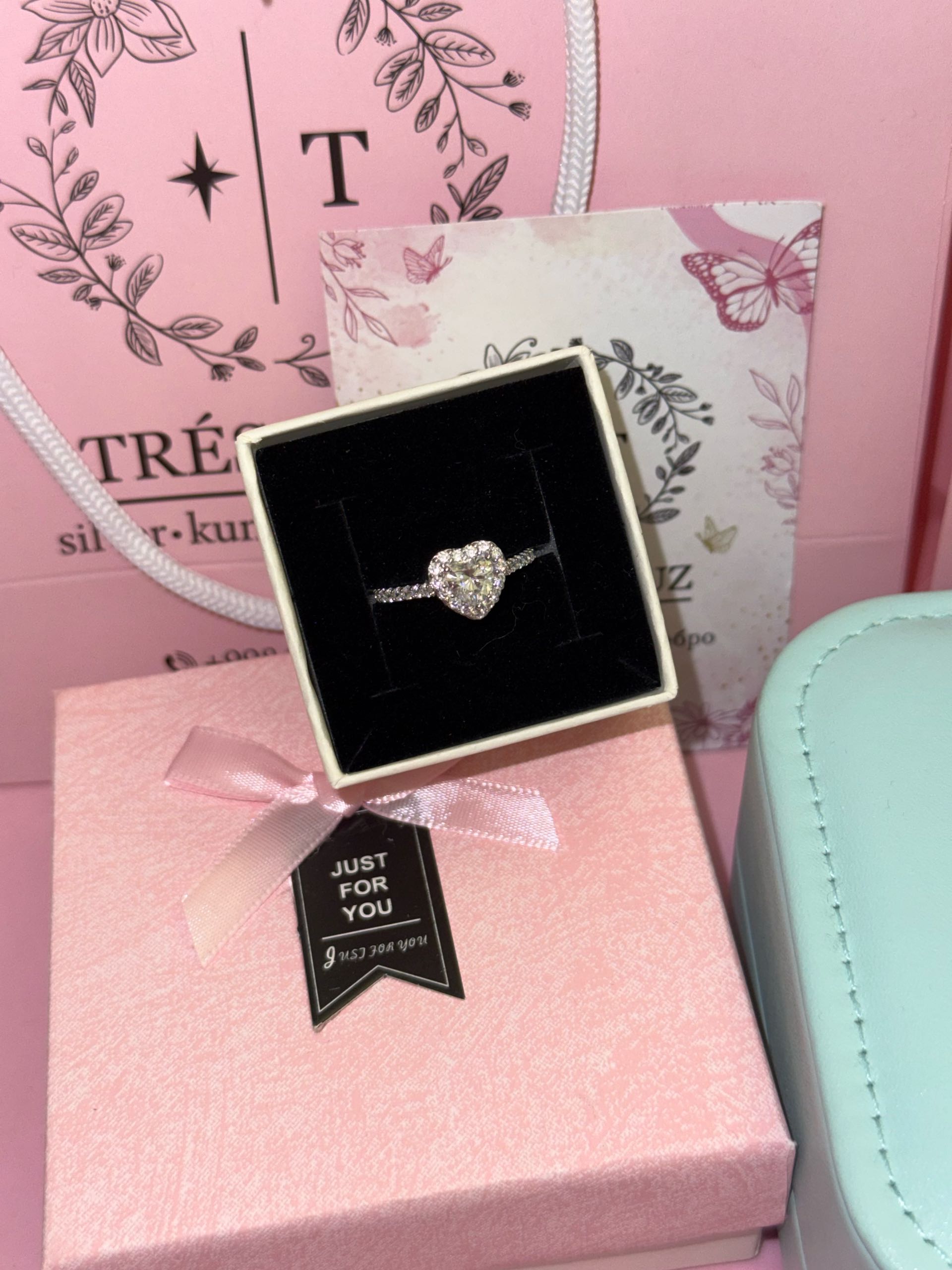 кольцо к503 сердечка / 19