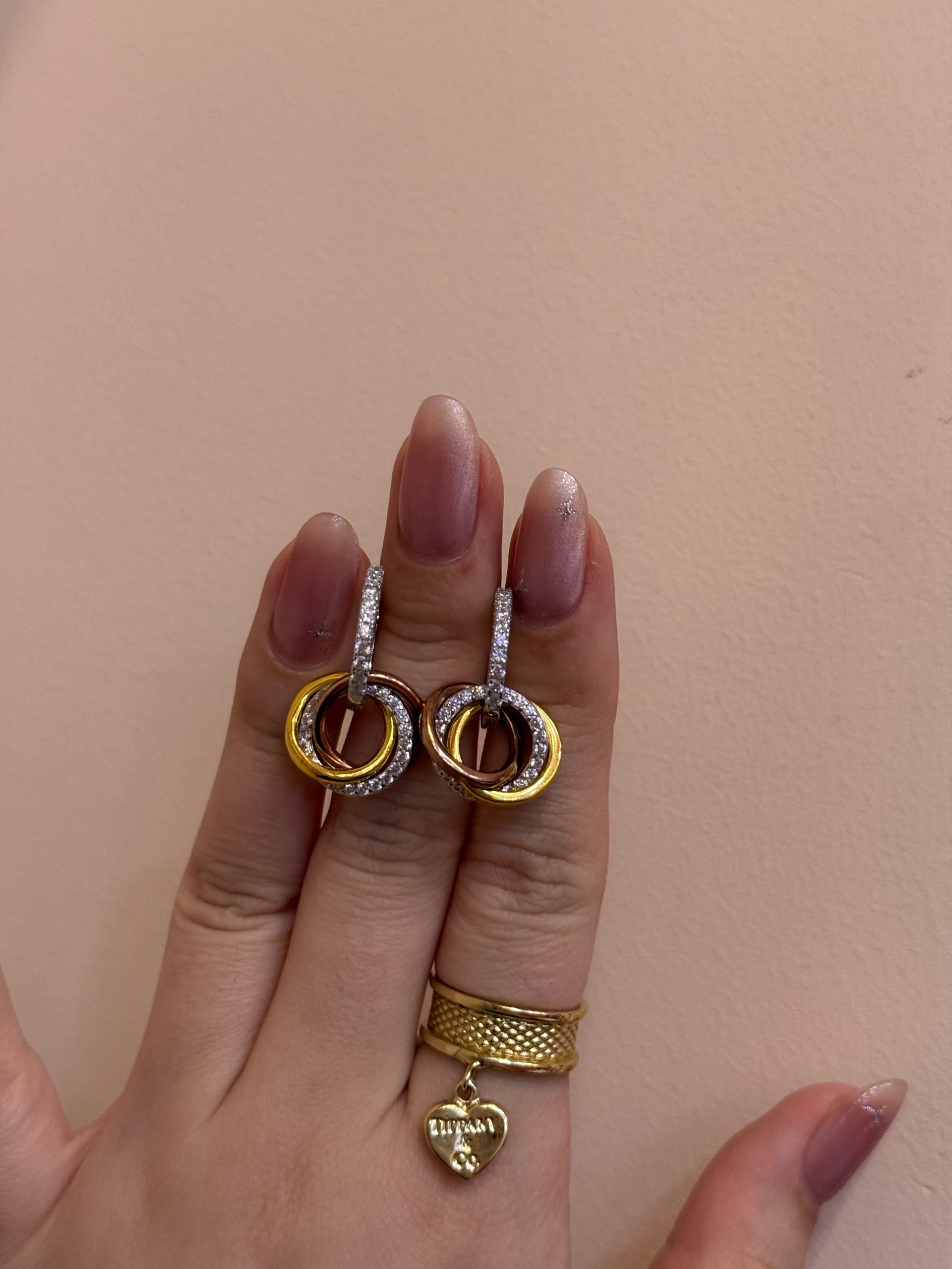 серьги с289 тринити