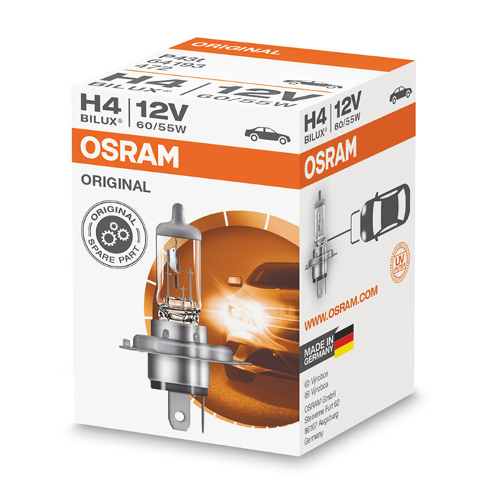 Автомобильные лампы OSRAM H4