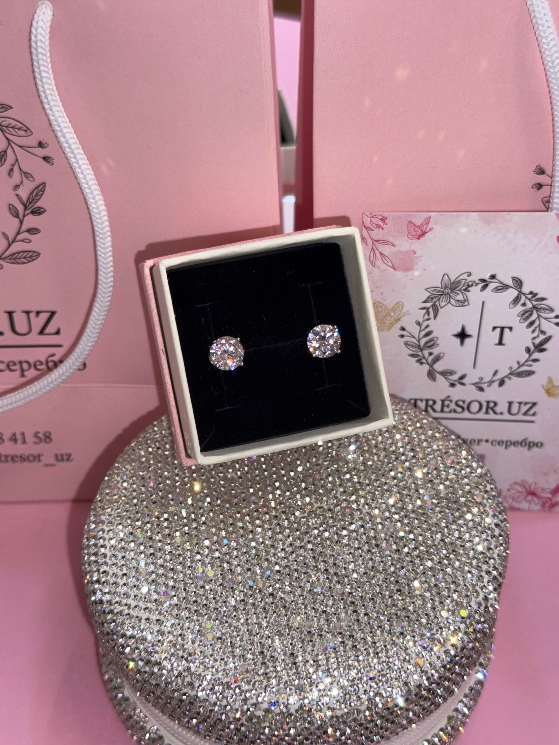 серьги с287 пусеты