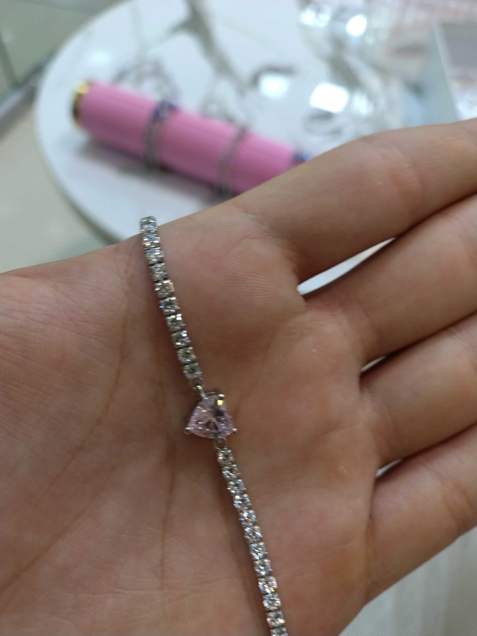 Сердечко розовый